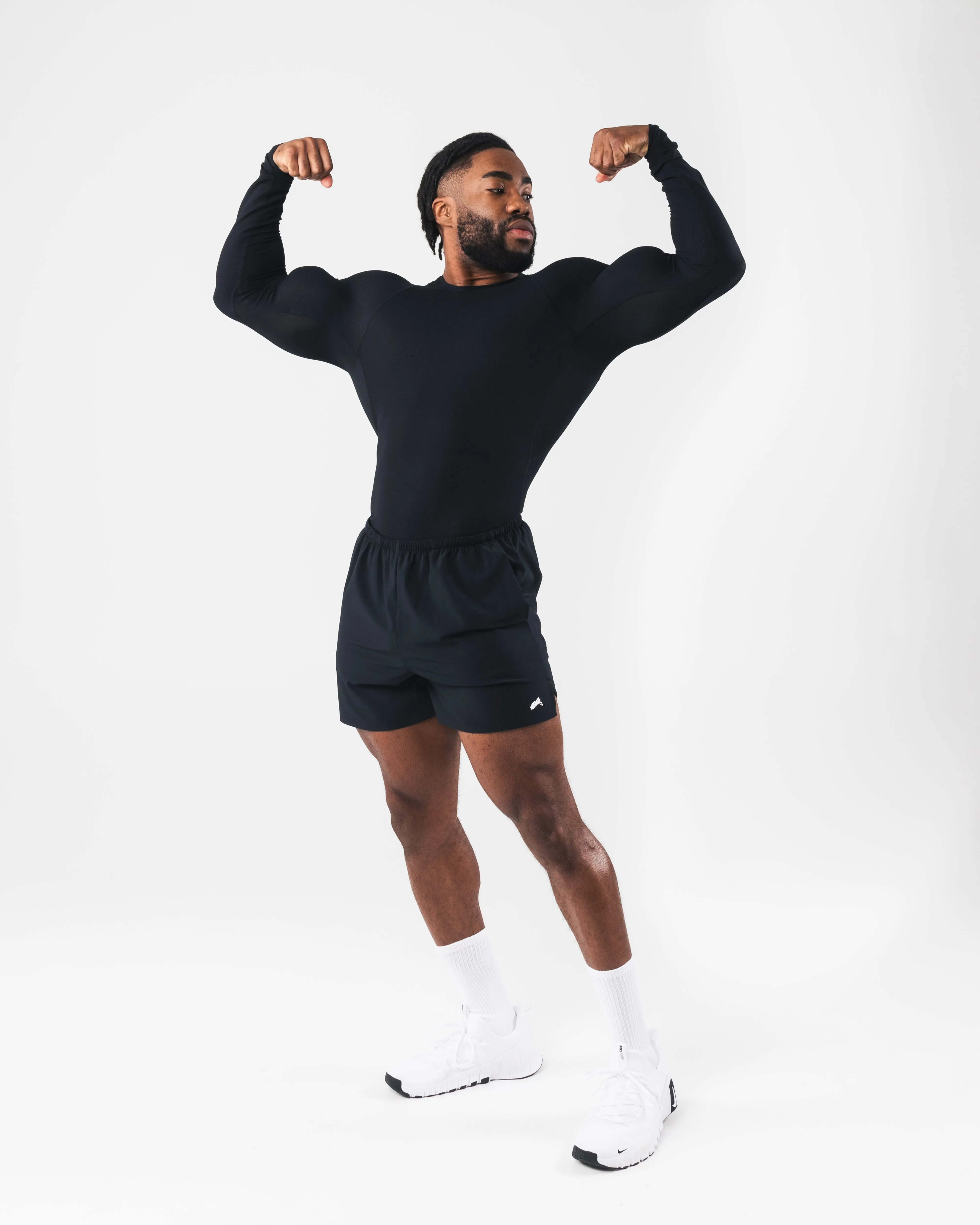 Power Long Sleeve - Black Alphalete Athletics