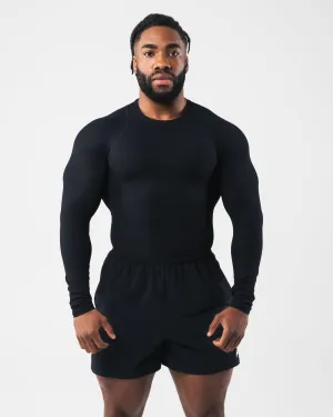 Power Long Sleeve - Black Alphalete Athletics