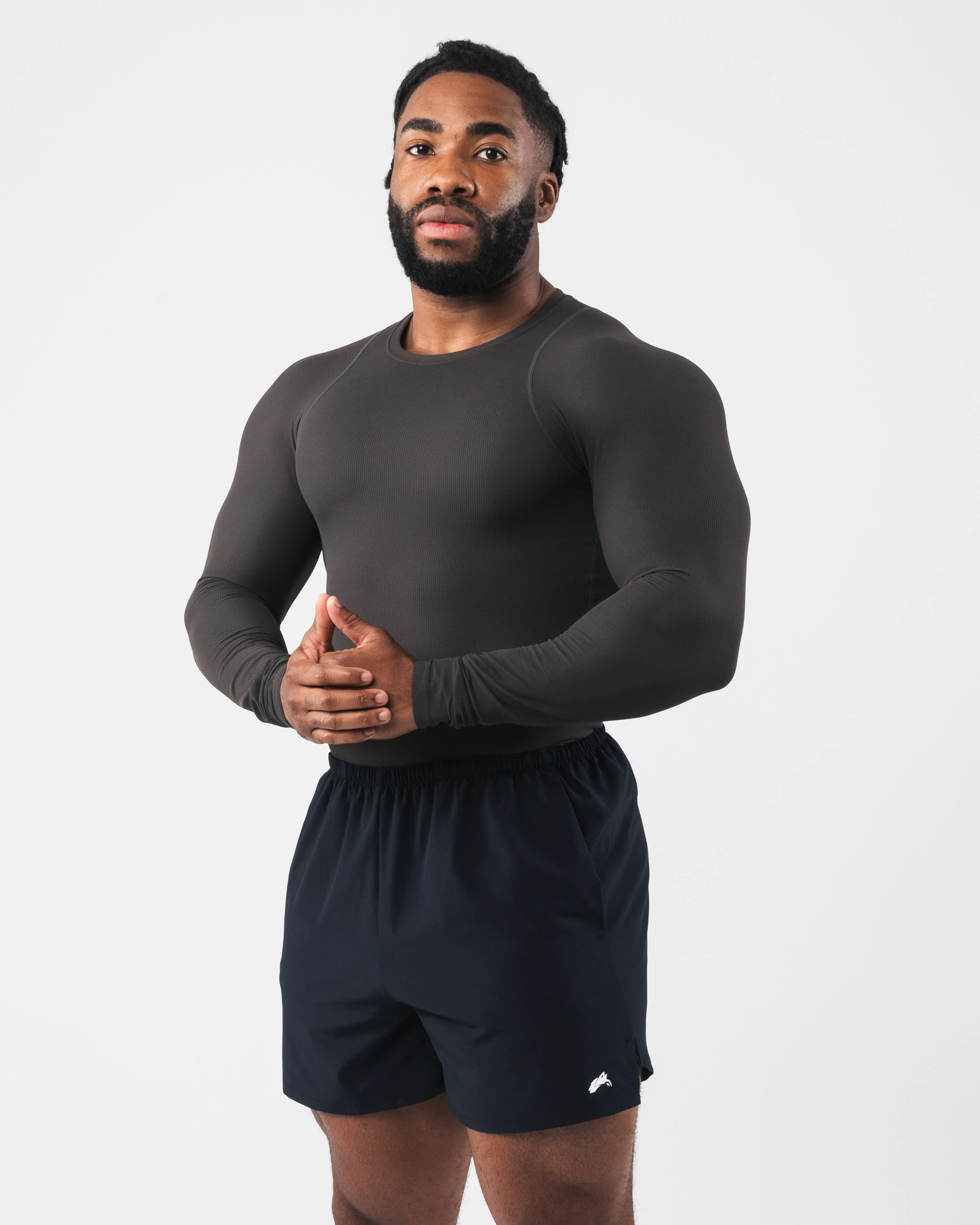 Power Long Sleeve - Ink Alphalete Athletics
