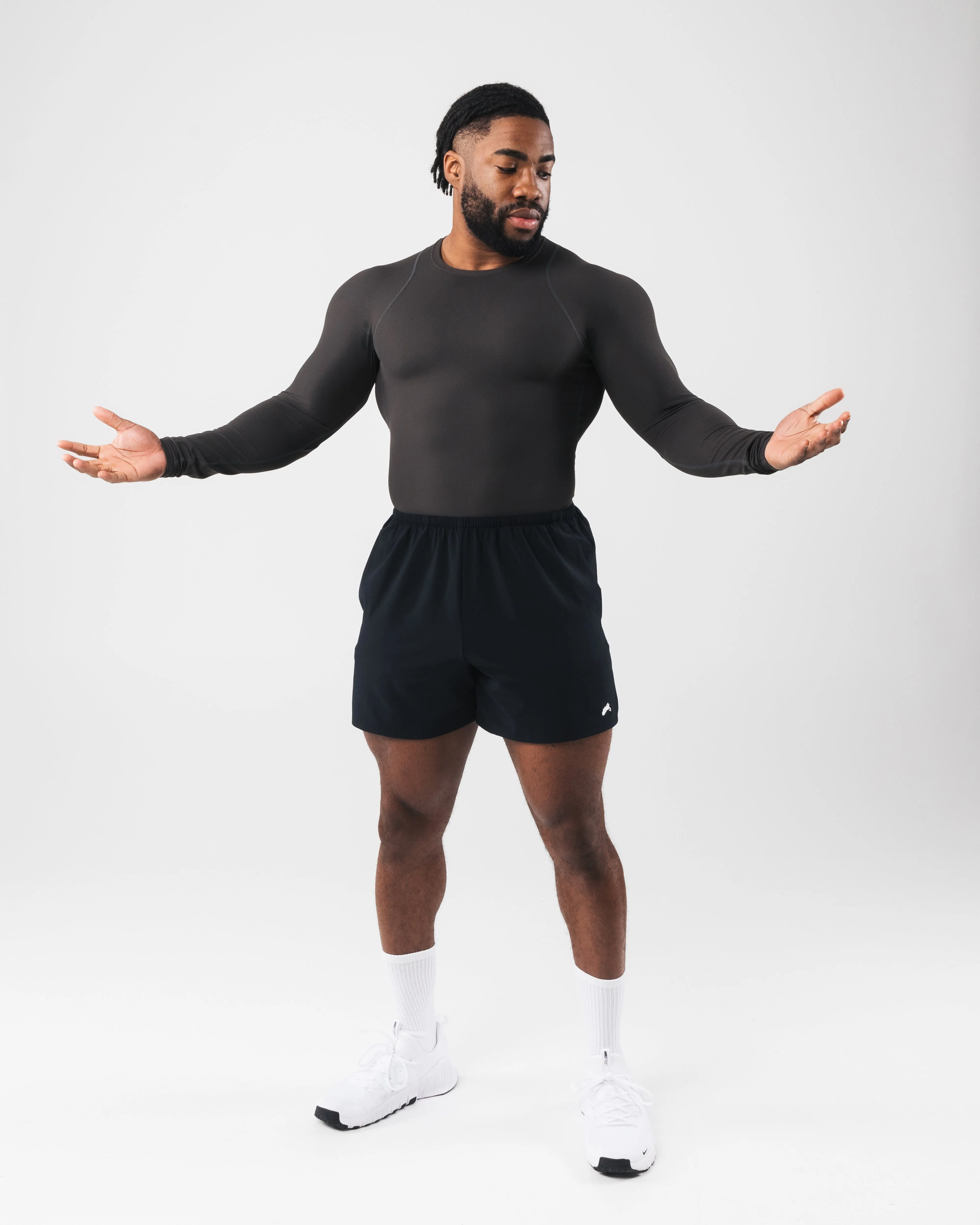 Power Long Sleeve - Ink Alphalete Athletics