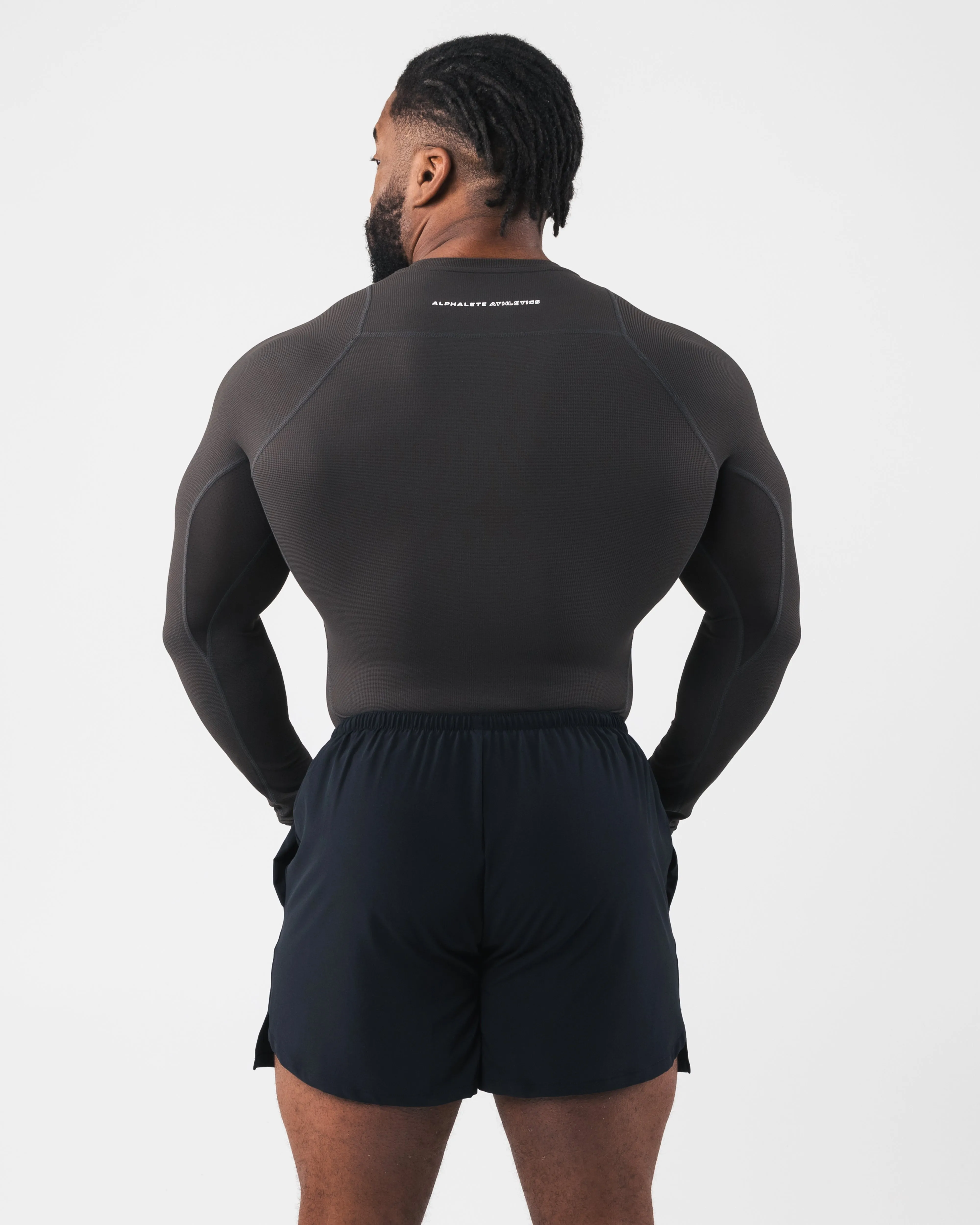 Power Long Sleeve - Ink Alphalete Athletics