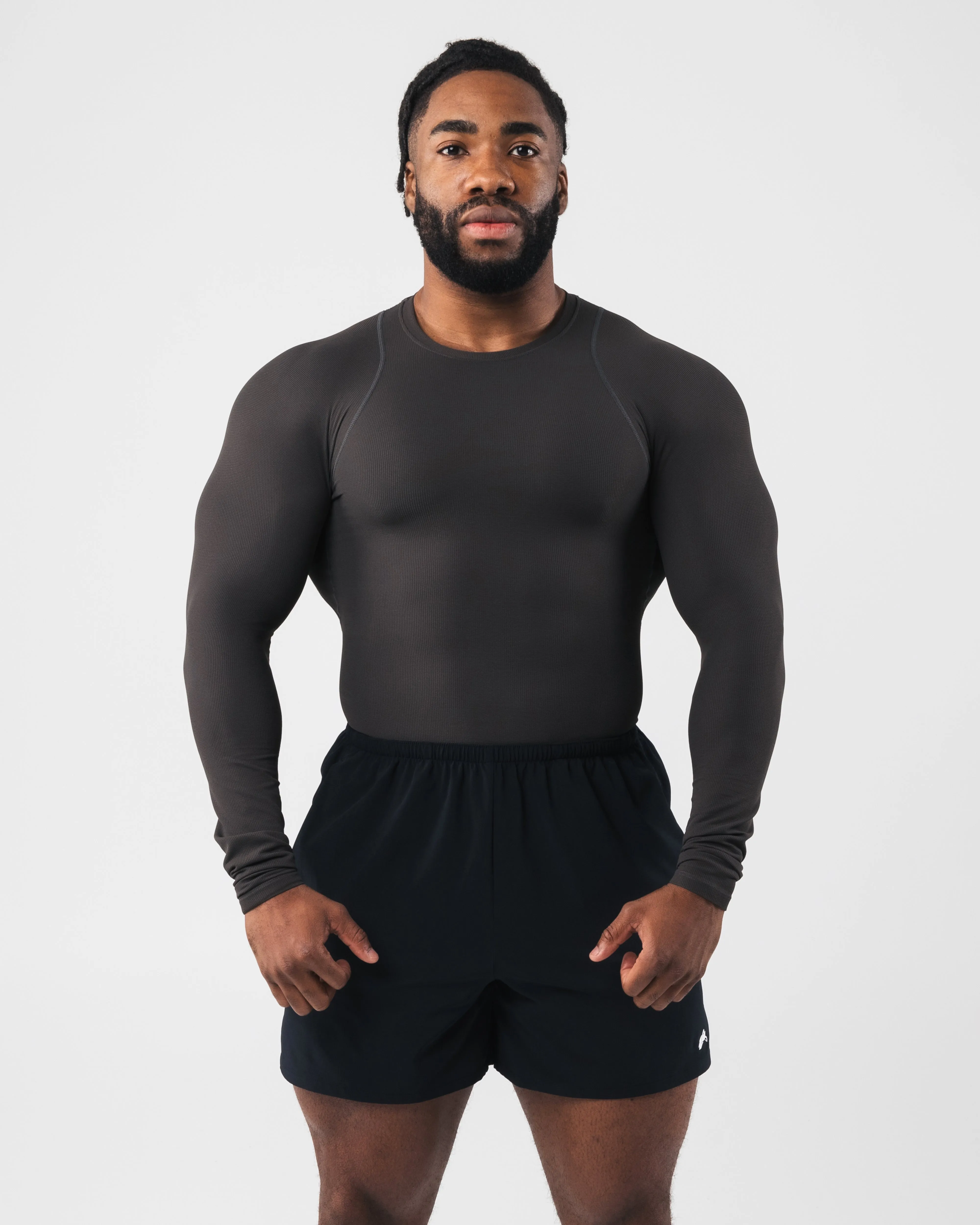 Power Long Sleeve - Ink Alphalete Athletics