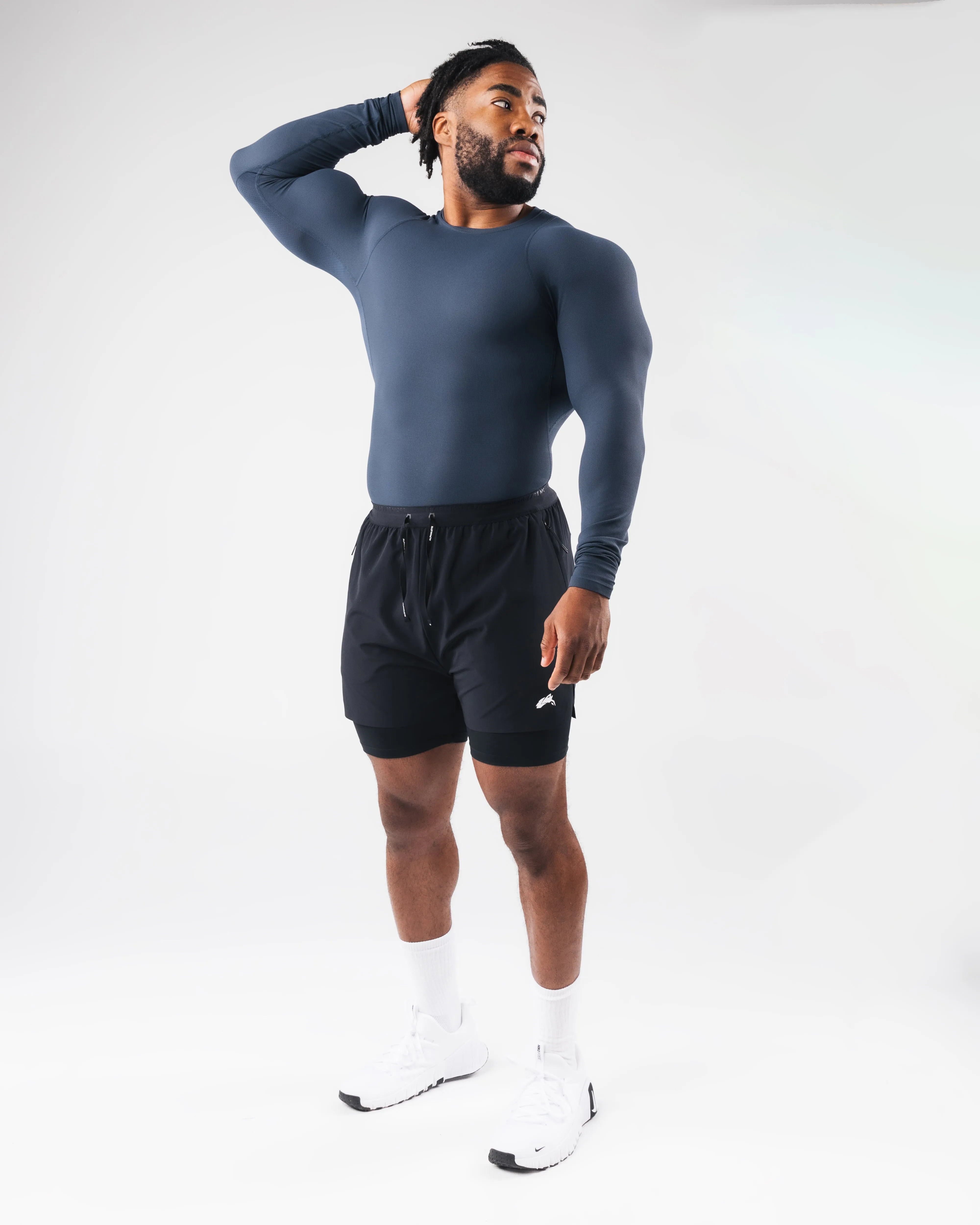 Power Long Sleeve - Shadow Alphalete Athletics