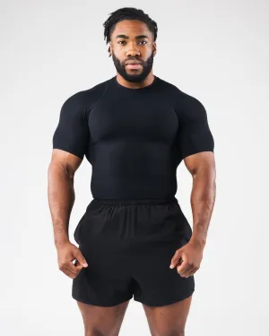 Power Short Sleeve - Black Alphalete Athletics