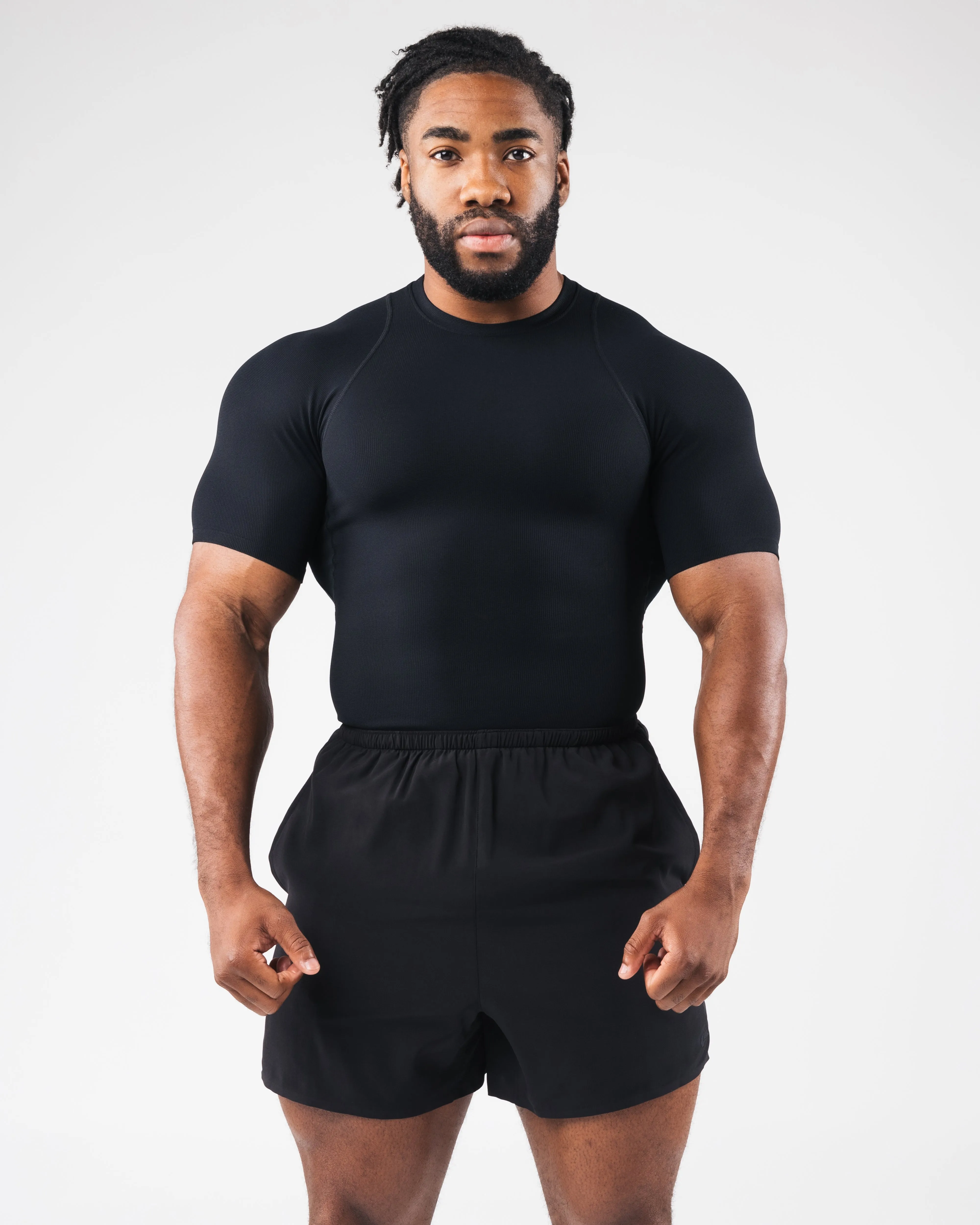 Power Short Sleeve - Black Alphalete Athletics