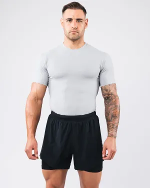 Power Short Sleeve - Chrome Alphalete Athletics