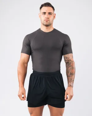 Power Short Sleeve - Ink Alphalete Athletics