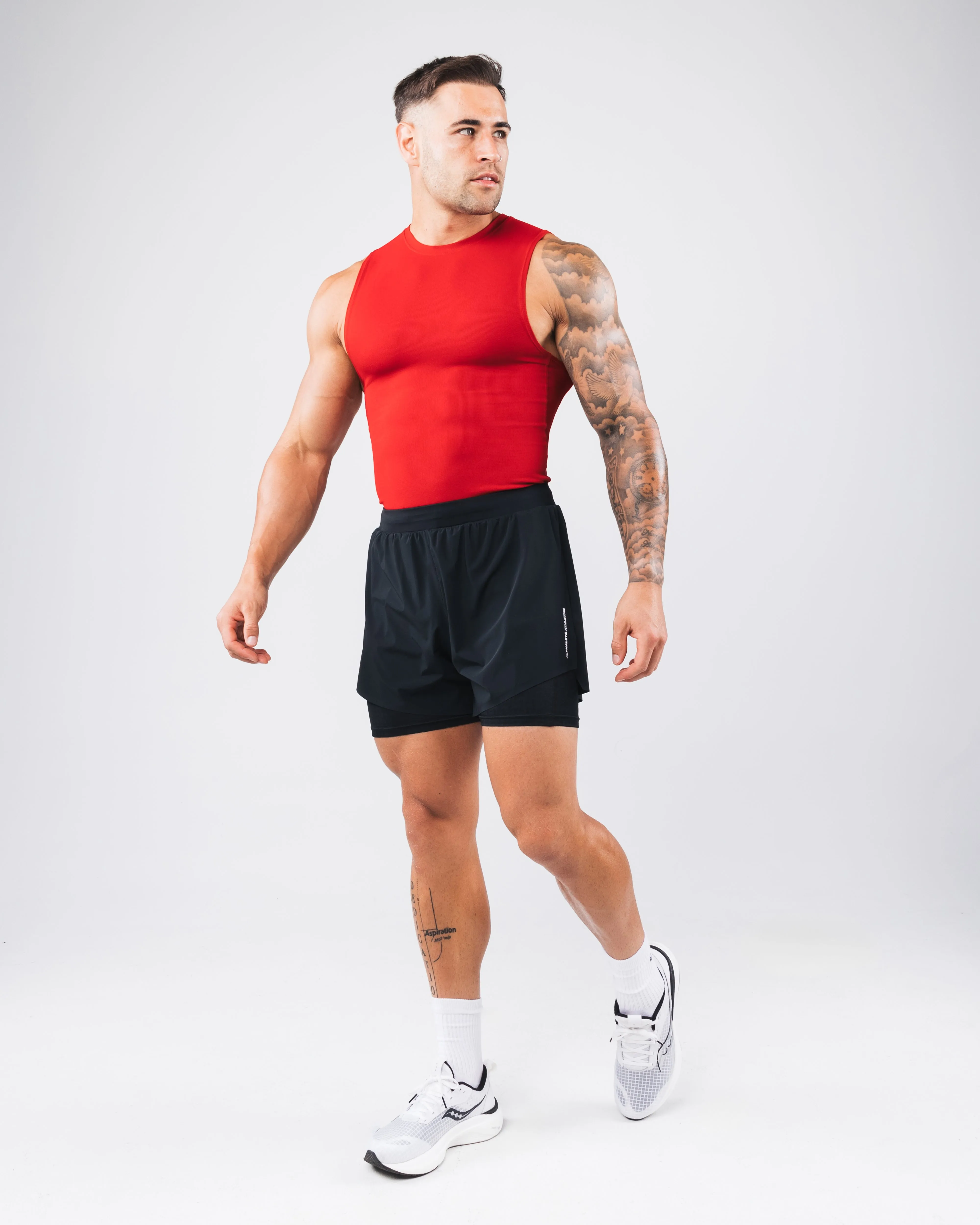 Power Tank - Carmine Alphalete Athletics