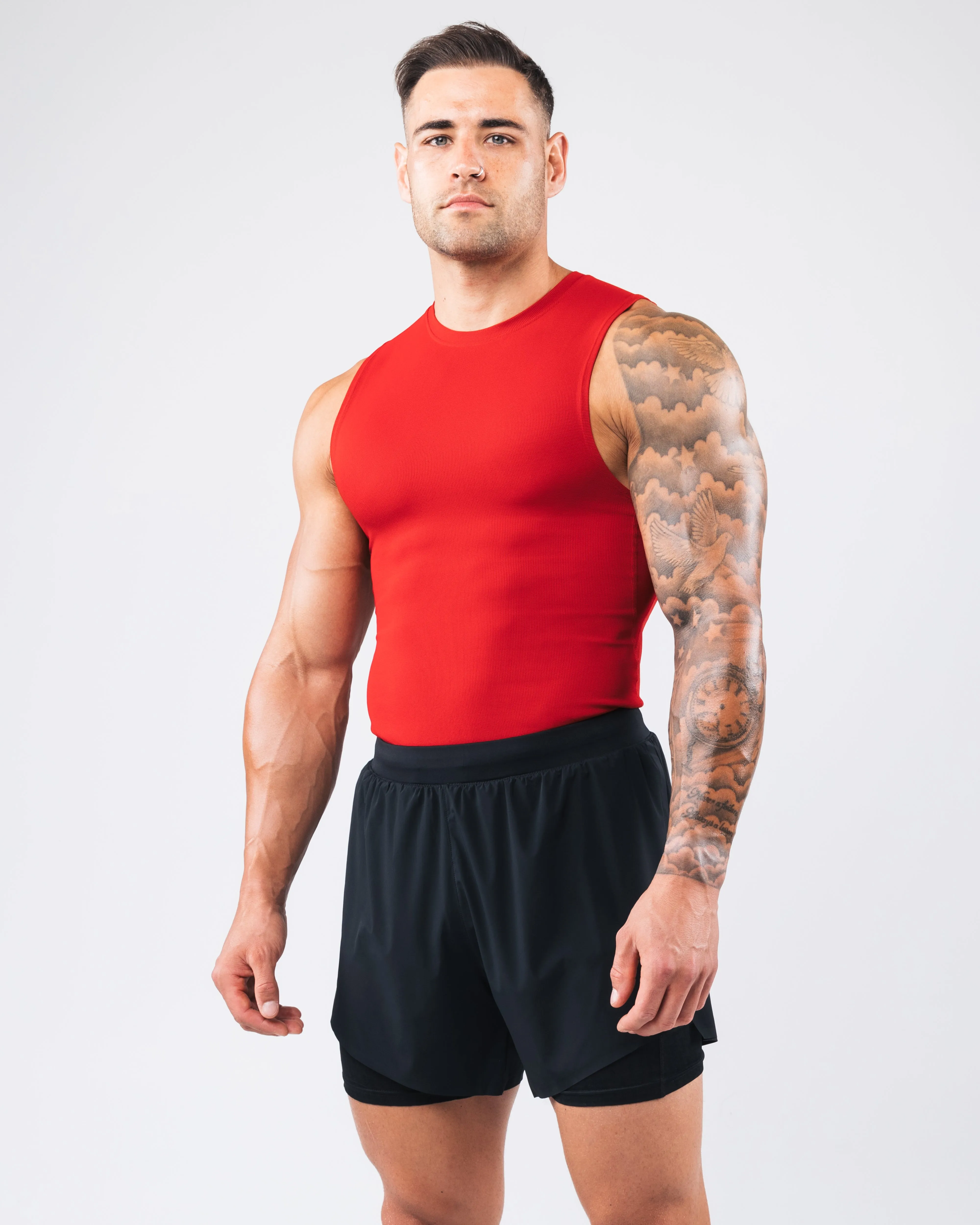 Power Tank - Carmine Alphalete Athletics