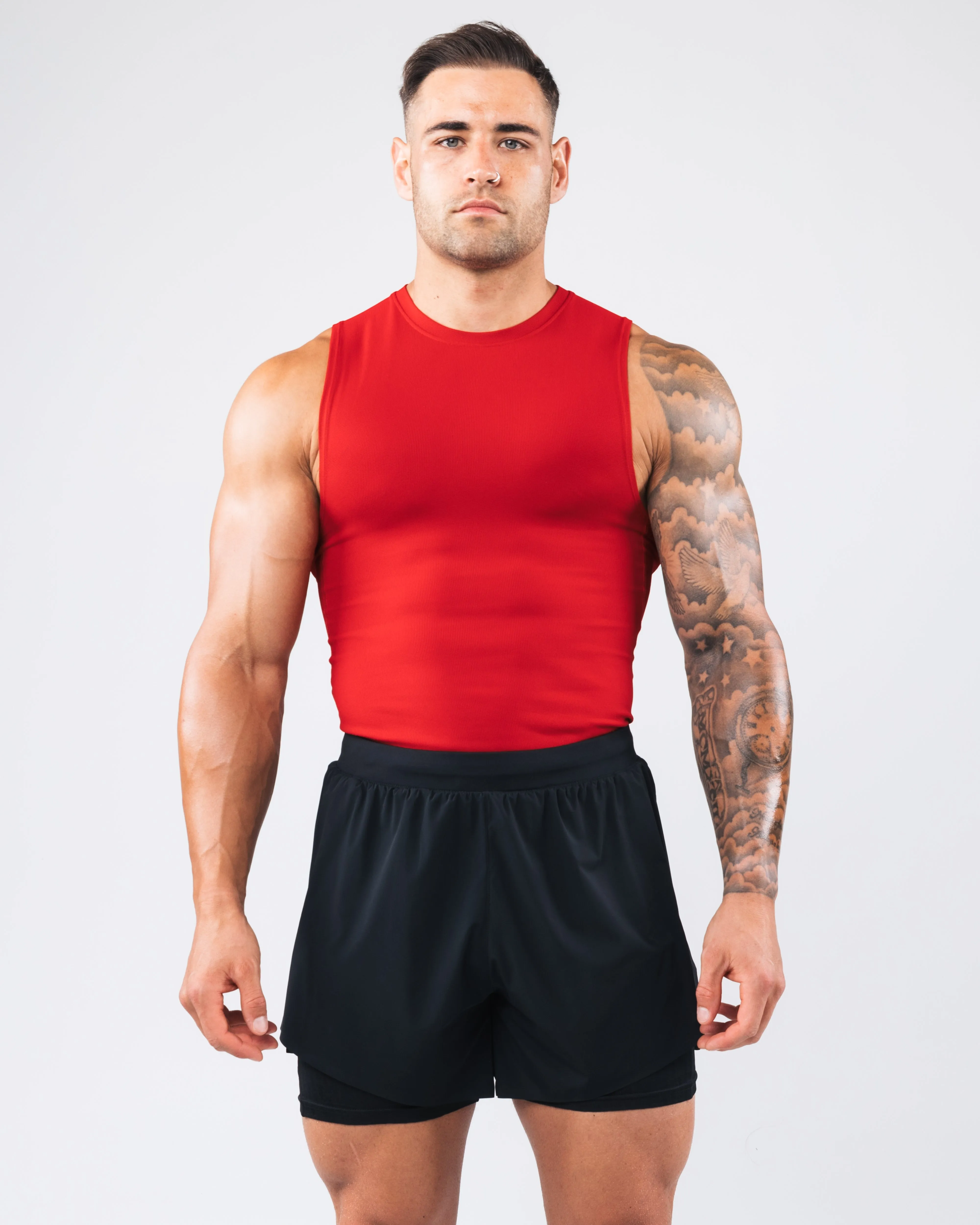 Power Tank - Carmine Alphalete Athletics