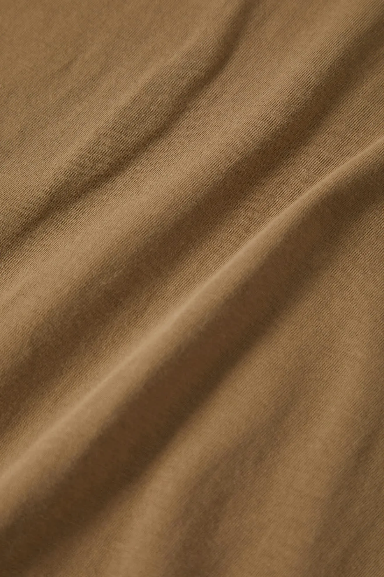 Premium Cotton S/S Tailored T-Shirt - Khaki Brixton