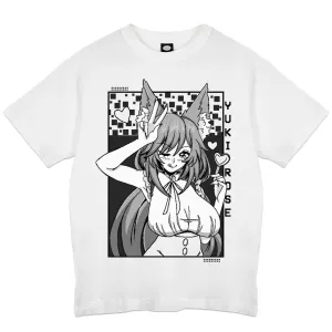 PrincessYukiRose Hearts T-Shirt - White