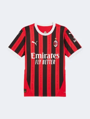 Puma Ac Milan 24/25 Home Jersey Men Football T-Shirt Red/Black