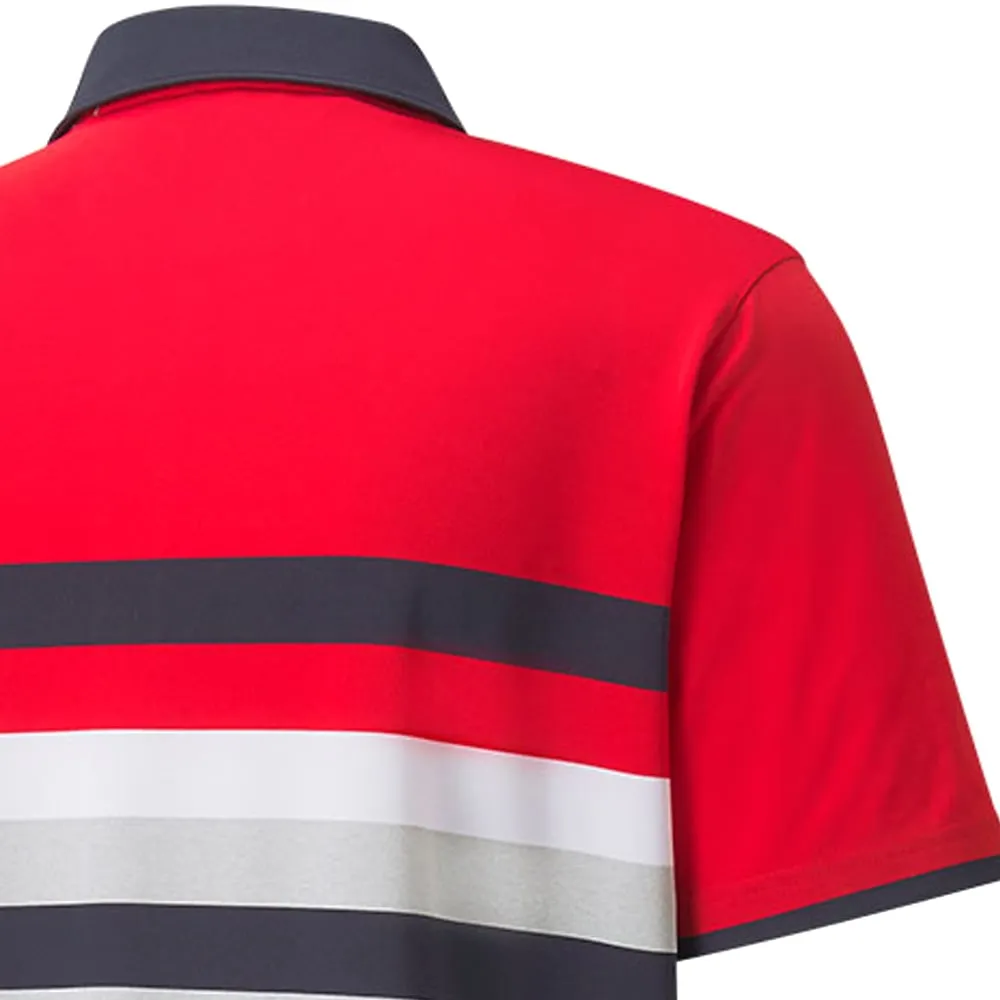 Puma MATTR One Way Polo Shirt - Ski Patrol/Bright White