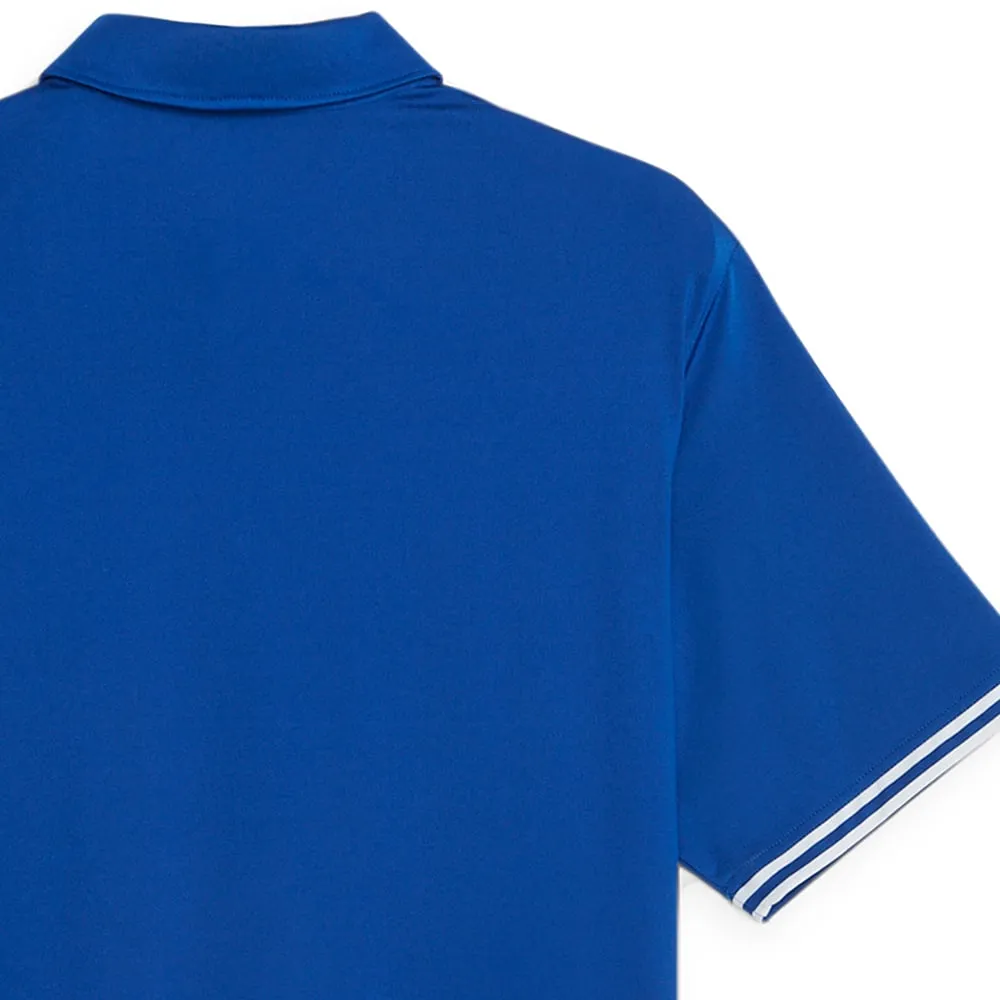 Puma MATTR Track Polo Shirt - Festive Blue/Regal Blue Heather
