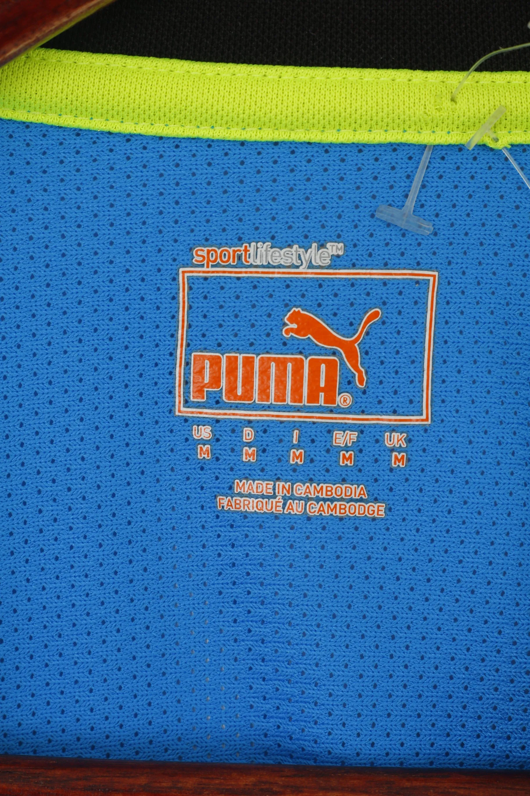 Puma Men M Shirt Black Newcastle United Football Jersey Vintage Slim Fit Top