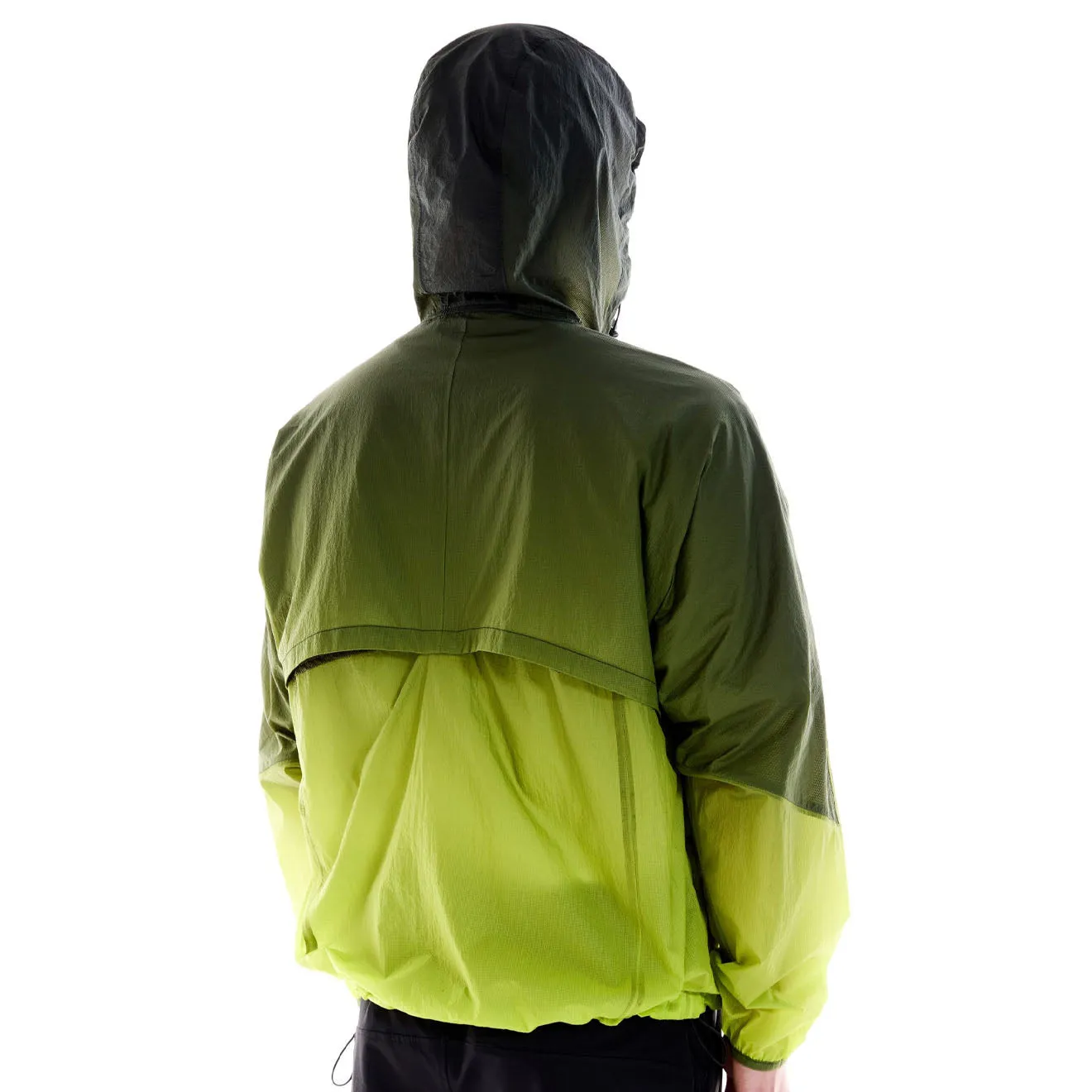 Purple Mountain Observatory Breeze Jacket Ombre Print Lime/Black