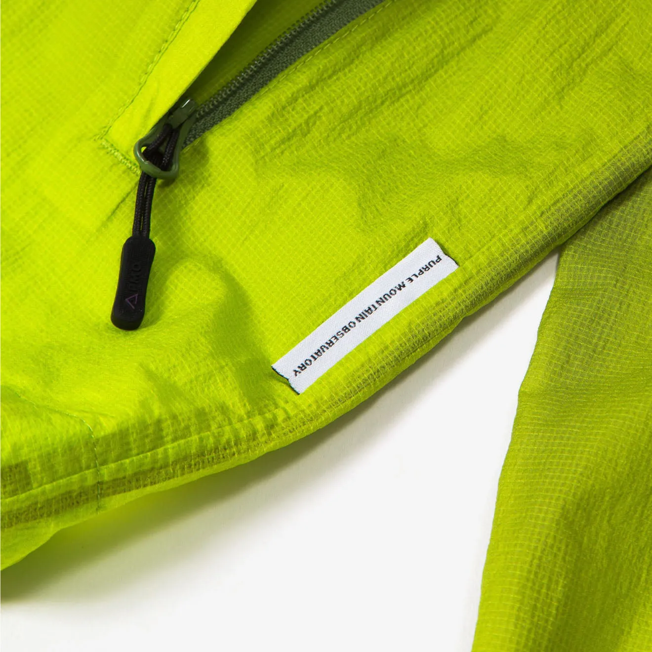Purple Mountain Observatory Breeze Jacket Ombre Print Lime/Black