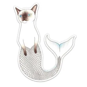 Purrmaid Vinyl Sticker