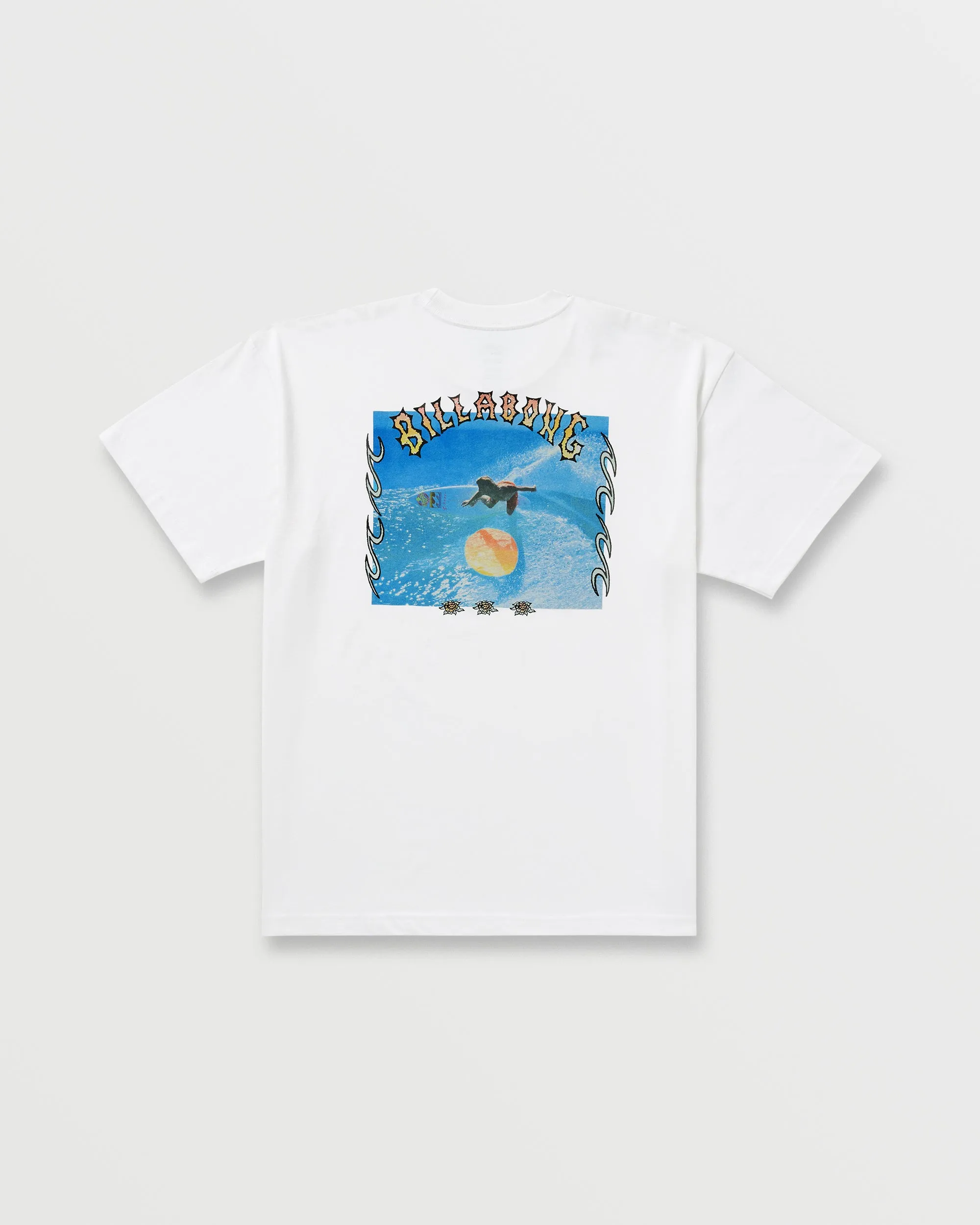 R U Down OG Tee - White Billabong