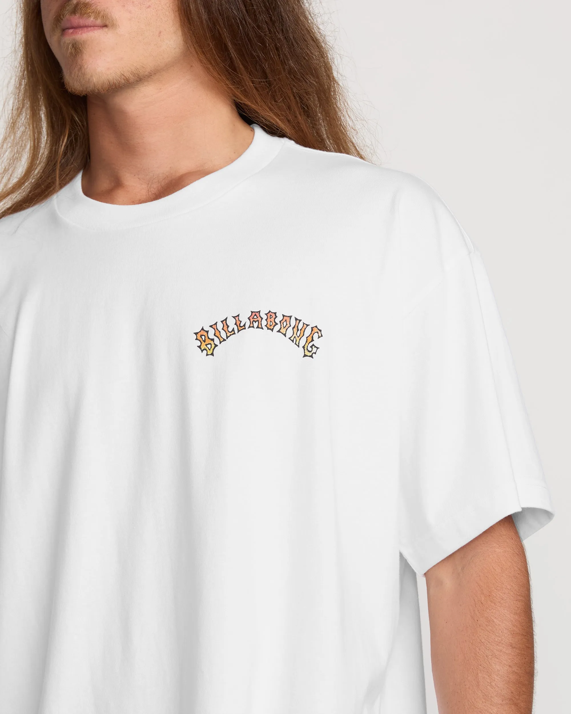 R U Down OG Tee - White Billabong