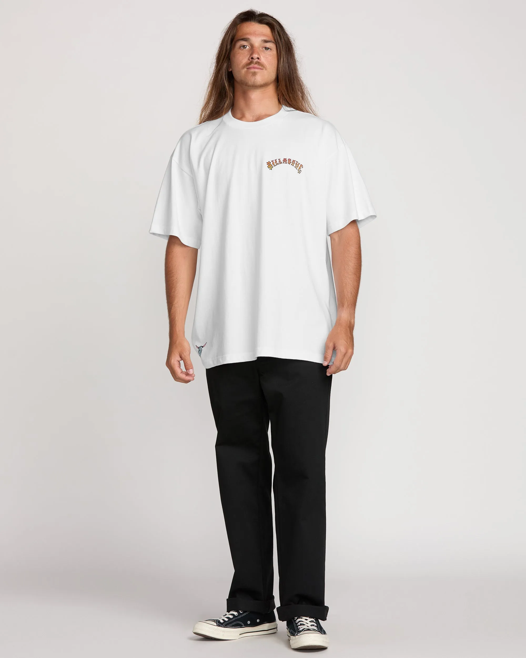 R U Down OG Tee - White Billabong