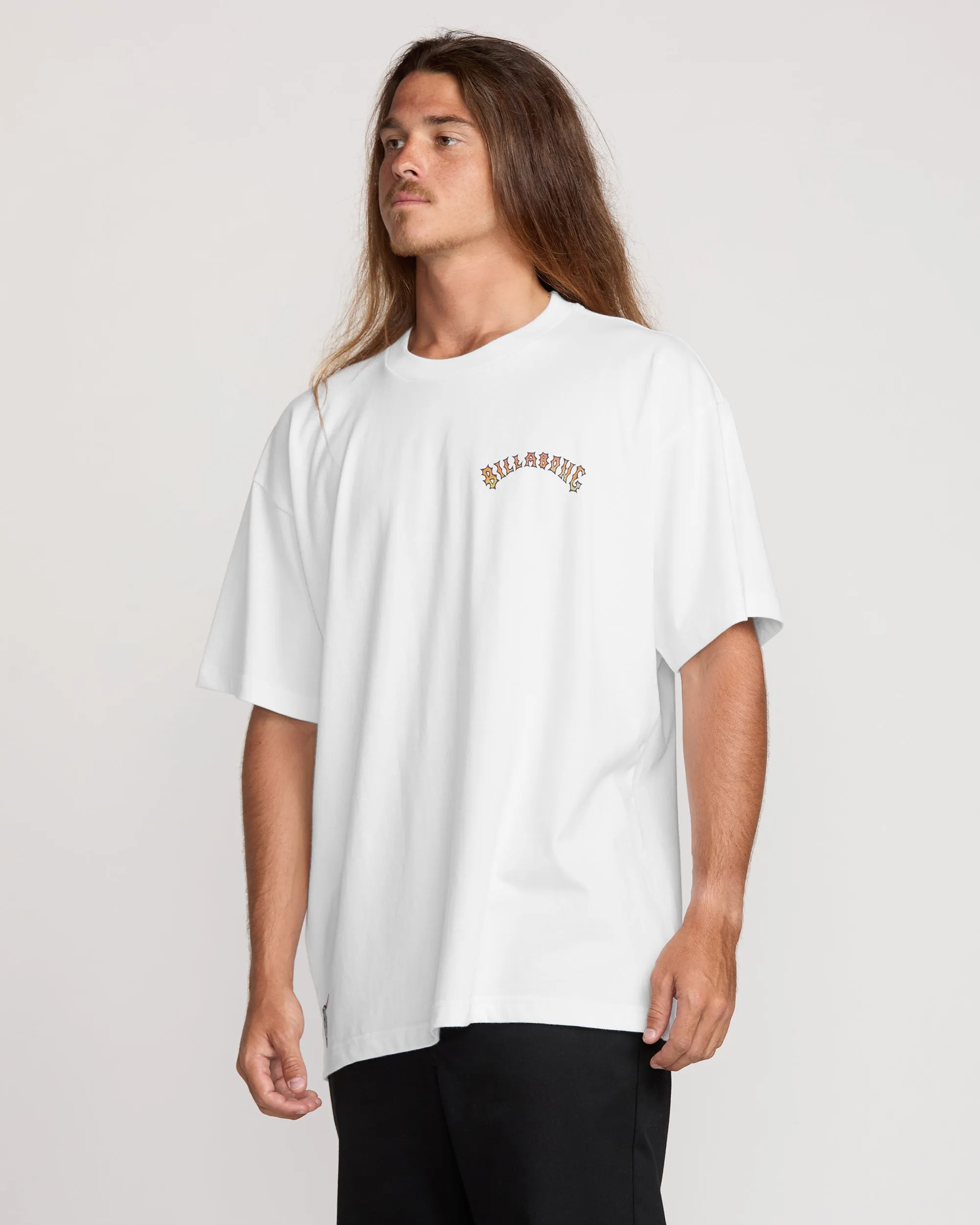 R U Down OG Tee - White Billabong