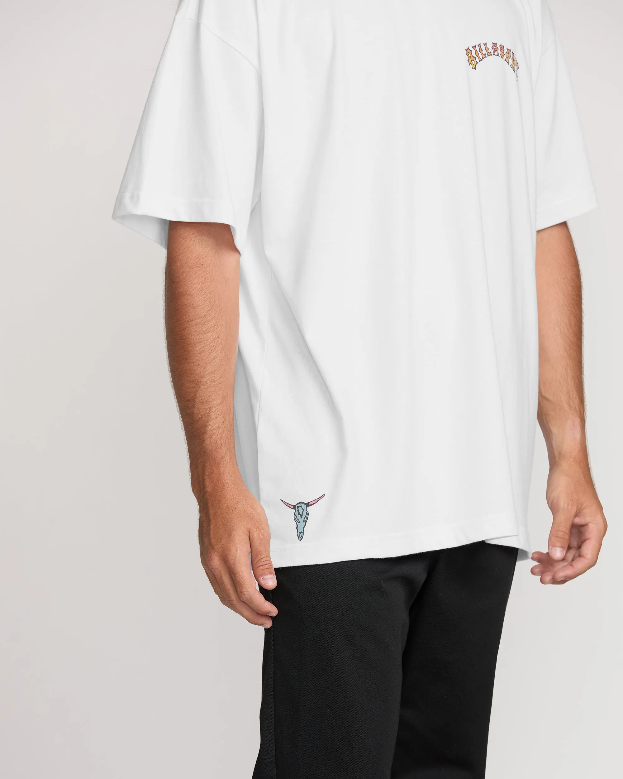R U Down OG Tee - White Billabong