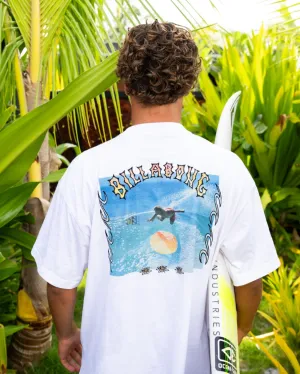 R U Down OG Tee - White Billabong