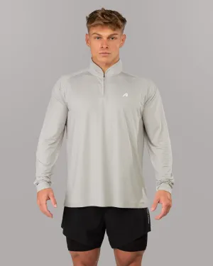 Racer Quarter Zip - Cloud Alphalete Athletics