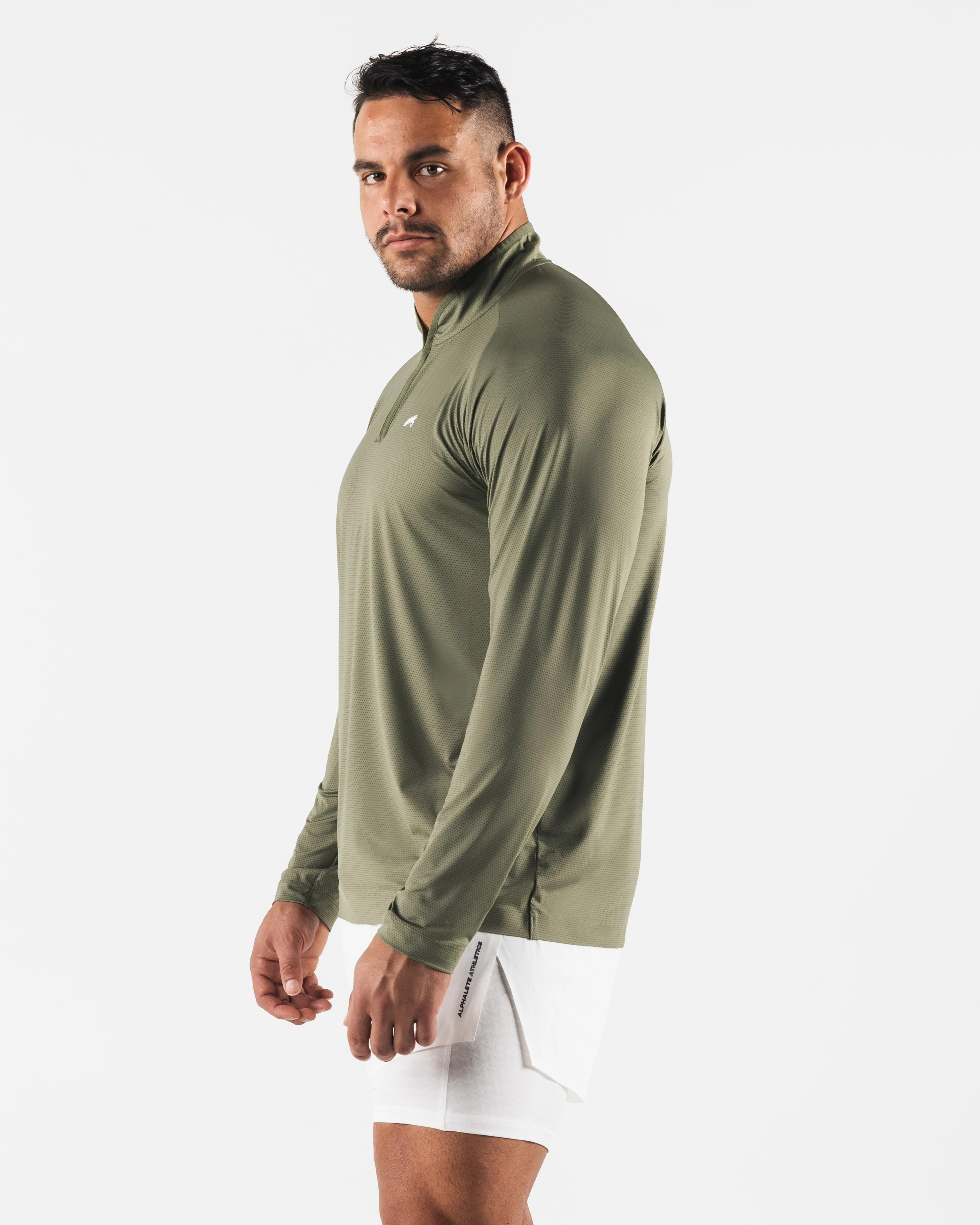 Racer Quarter Zip - Reseda Alphalete Athletics