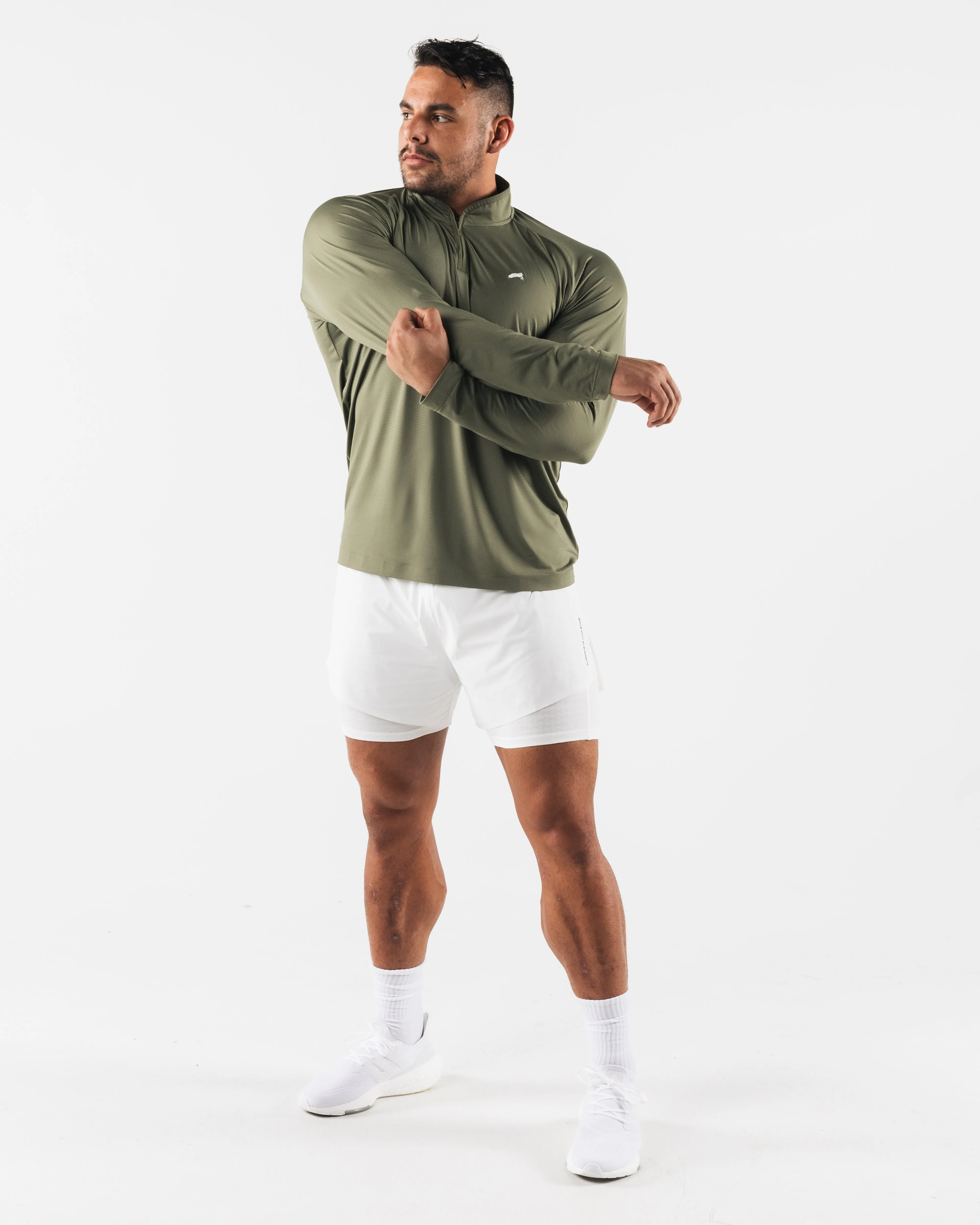 Racer Quarter Zip - Reseda Alphalete Athletics