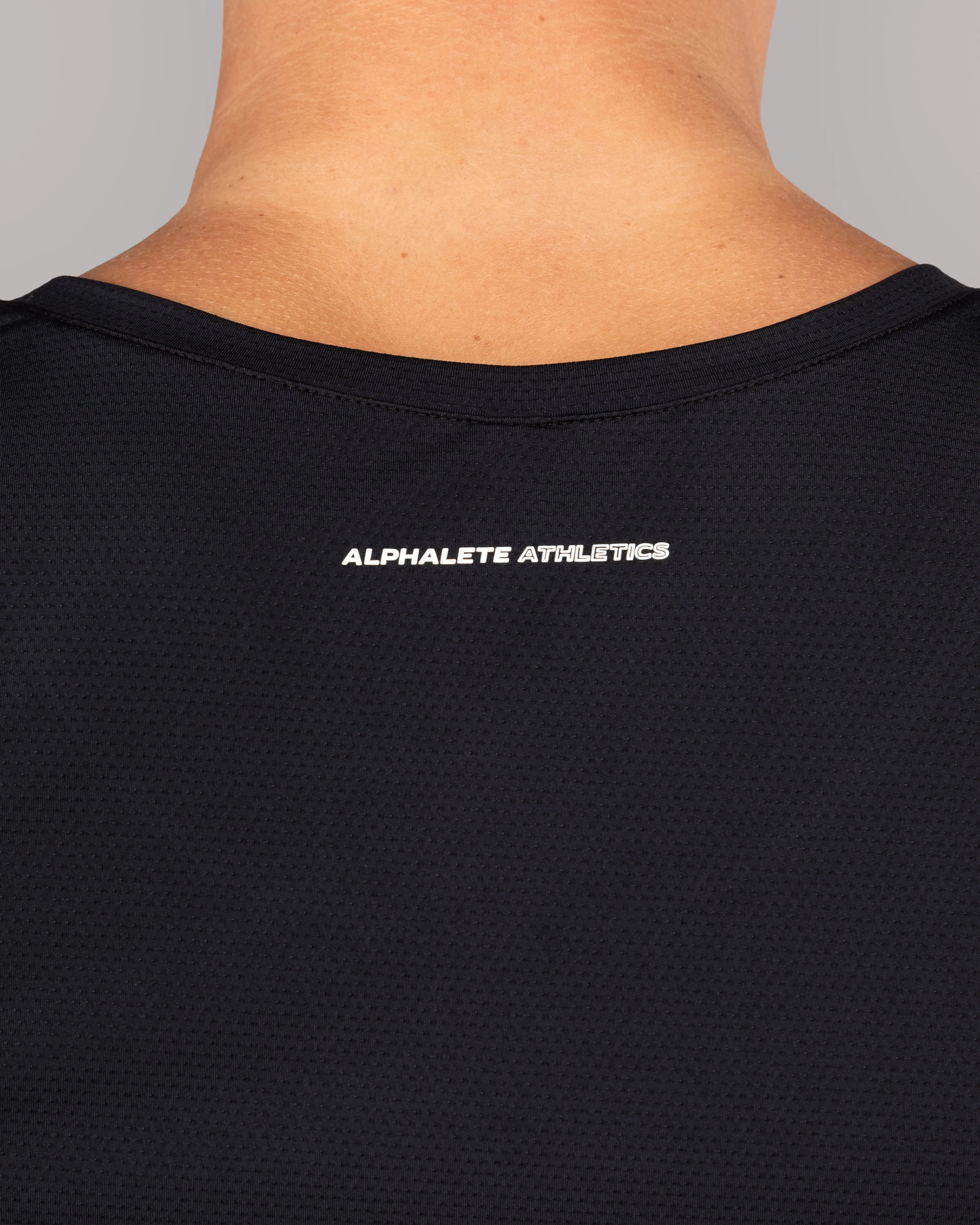 Racer Tank - Black Alphalete Athletics