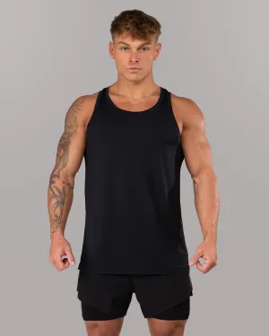 Racer Tank - Black Alphalete Athletics