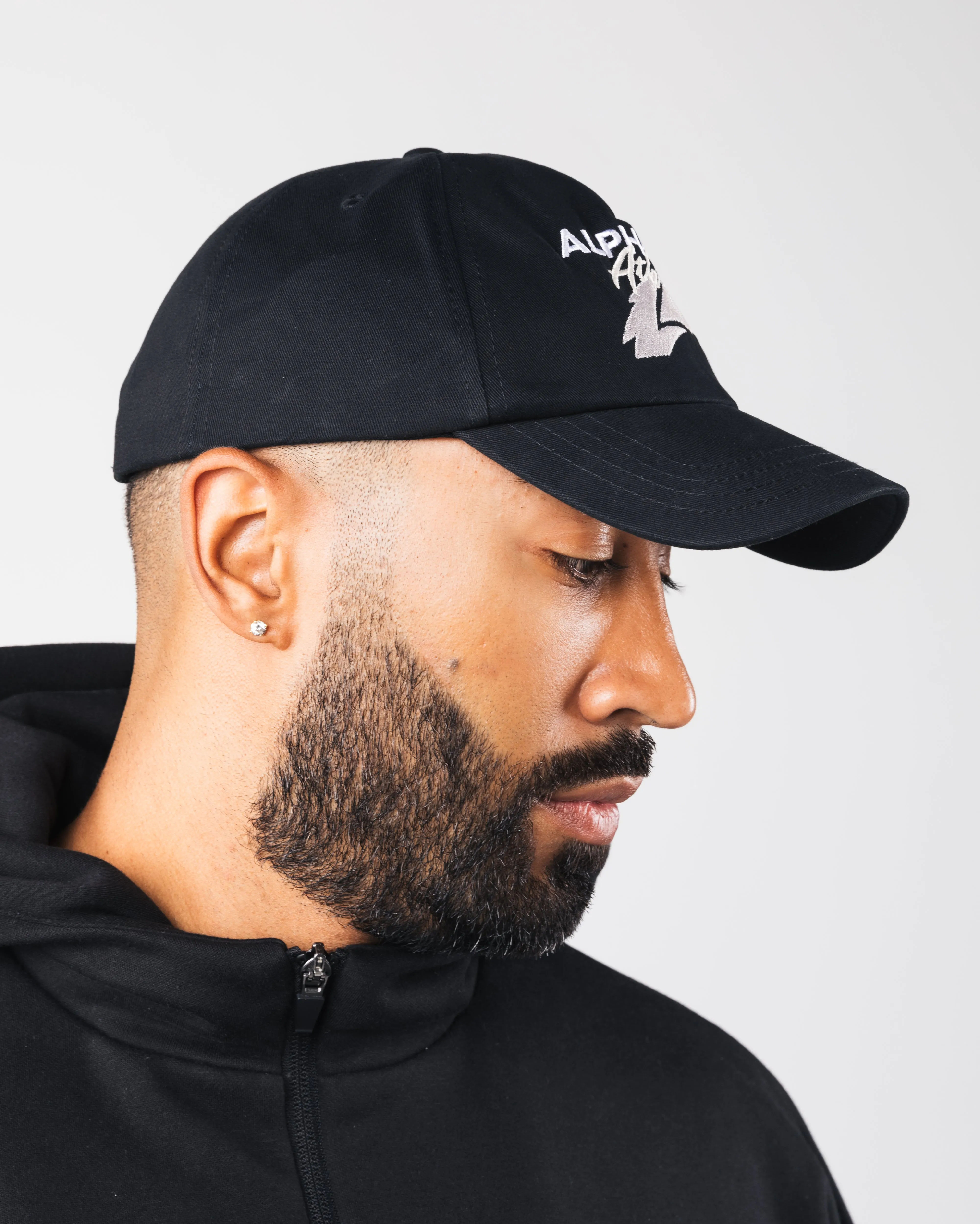 Racing Alphalete Snapback - Black Alphalete Athletics