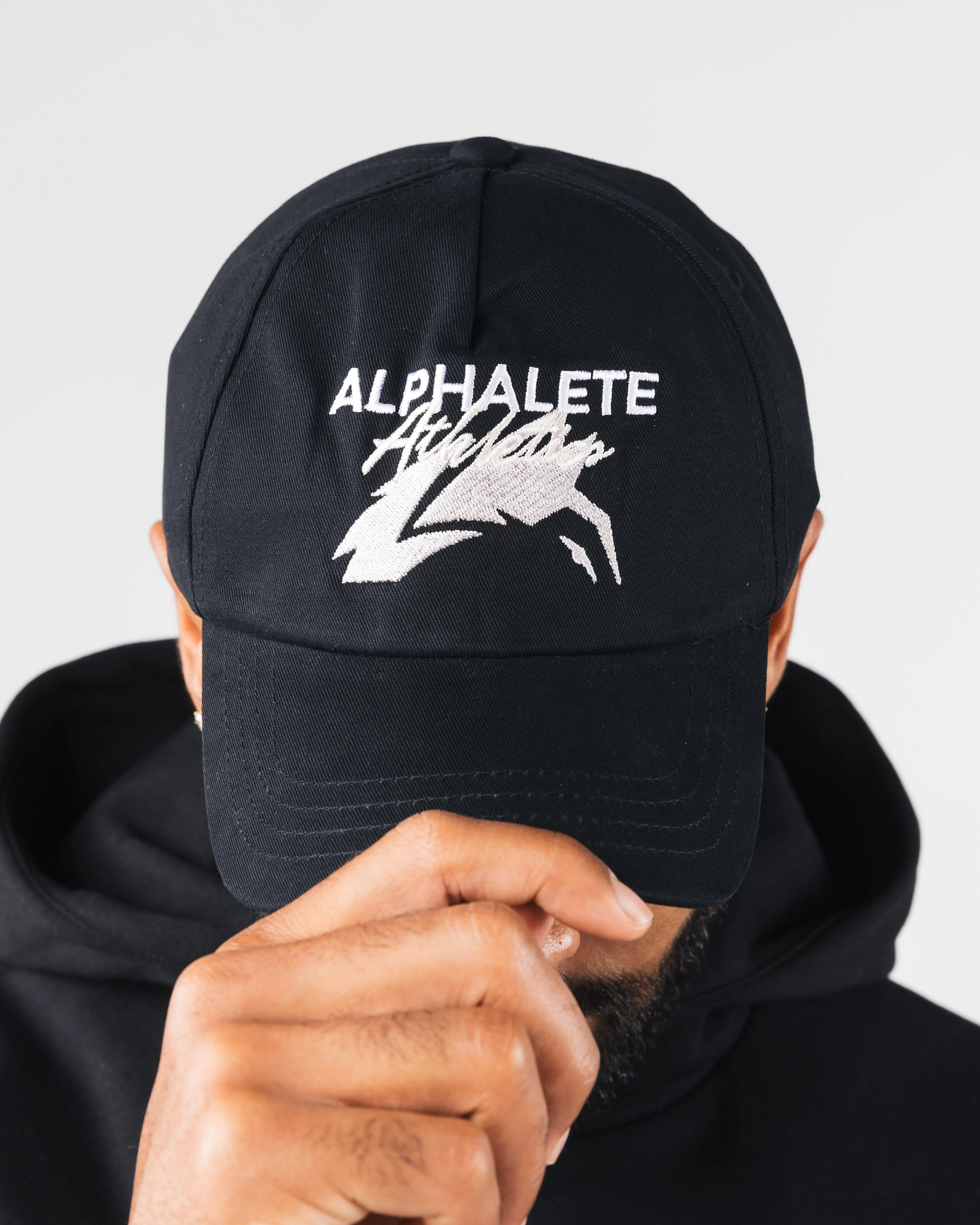 Racing Alphalete Snapback - Black Alphalete Athletics