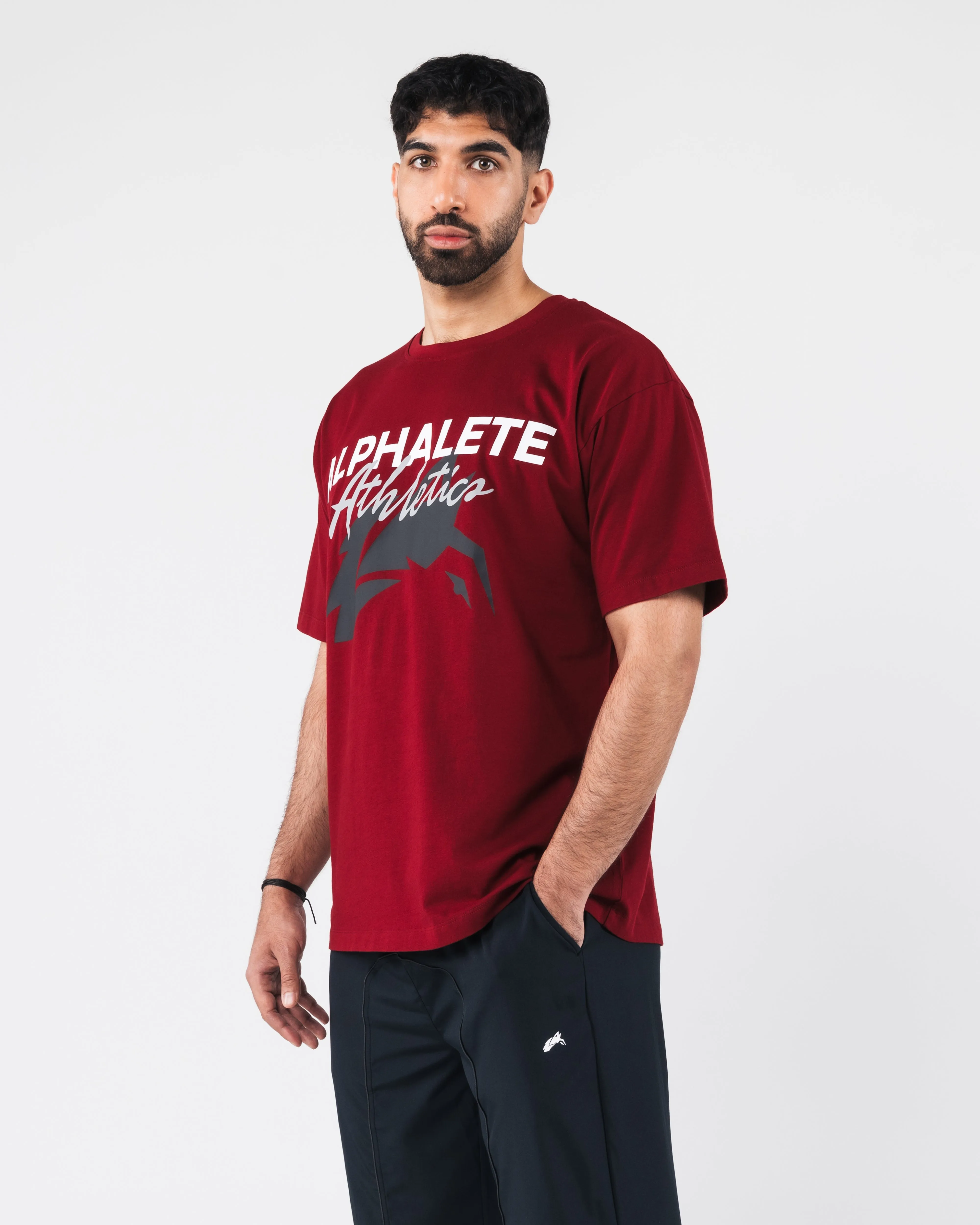 Racing Tee - Red Alphalete Athletics