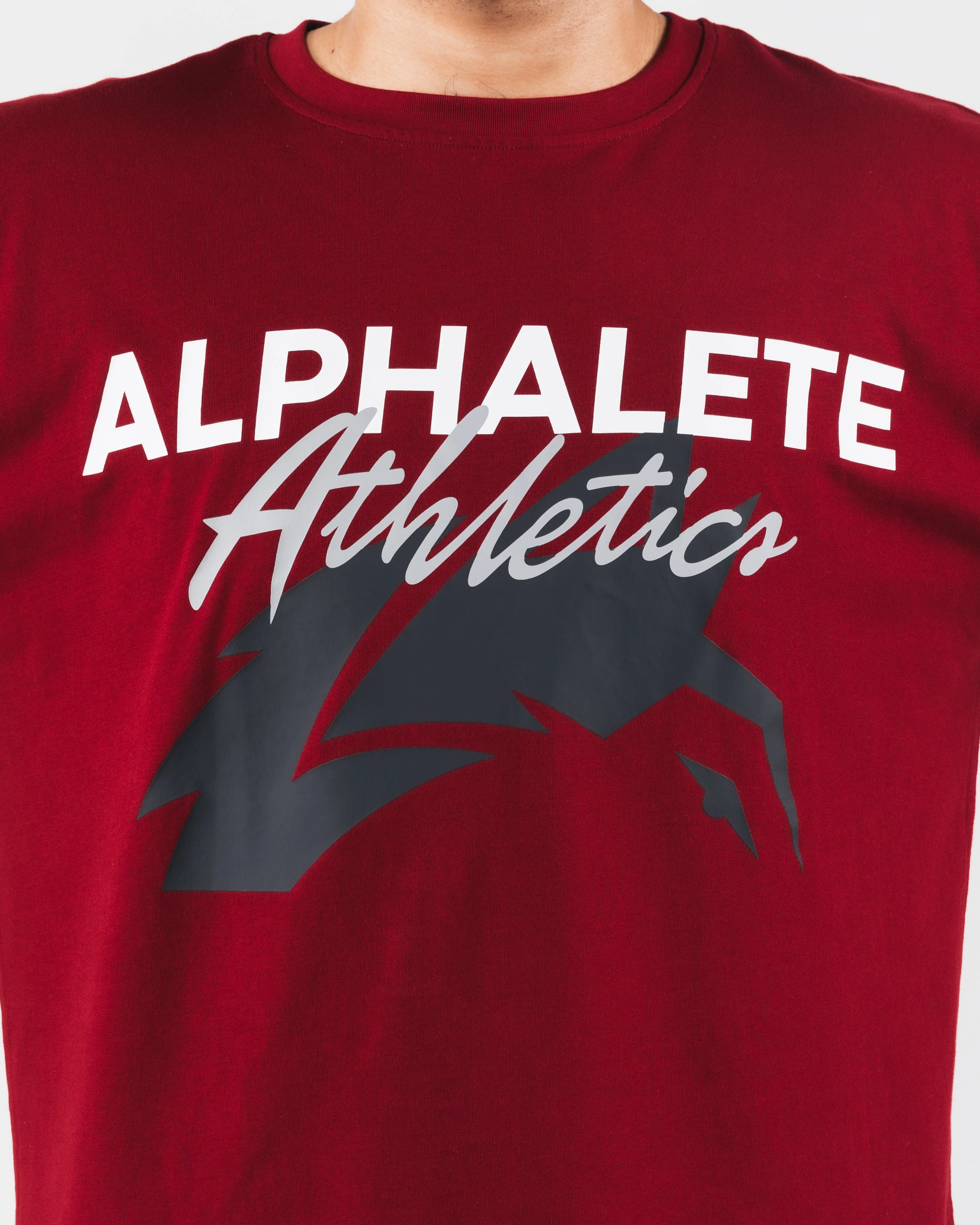 Racing Tee - Red Alphalete Athletics