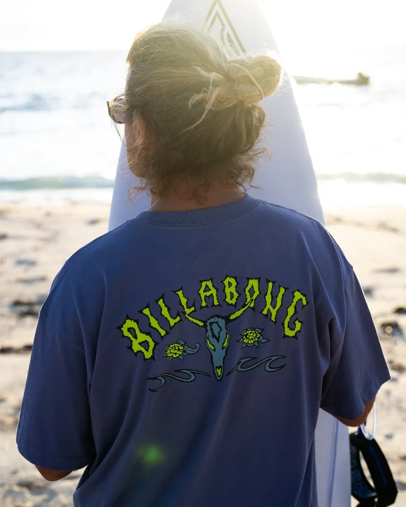 Raging Bull Regular Tee - Lavender Billabong