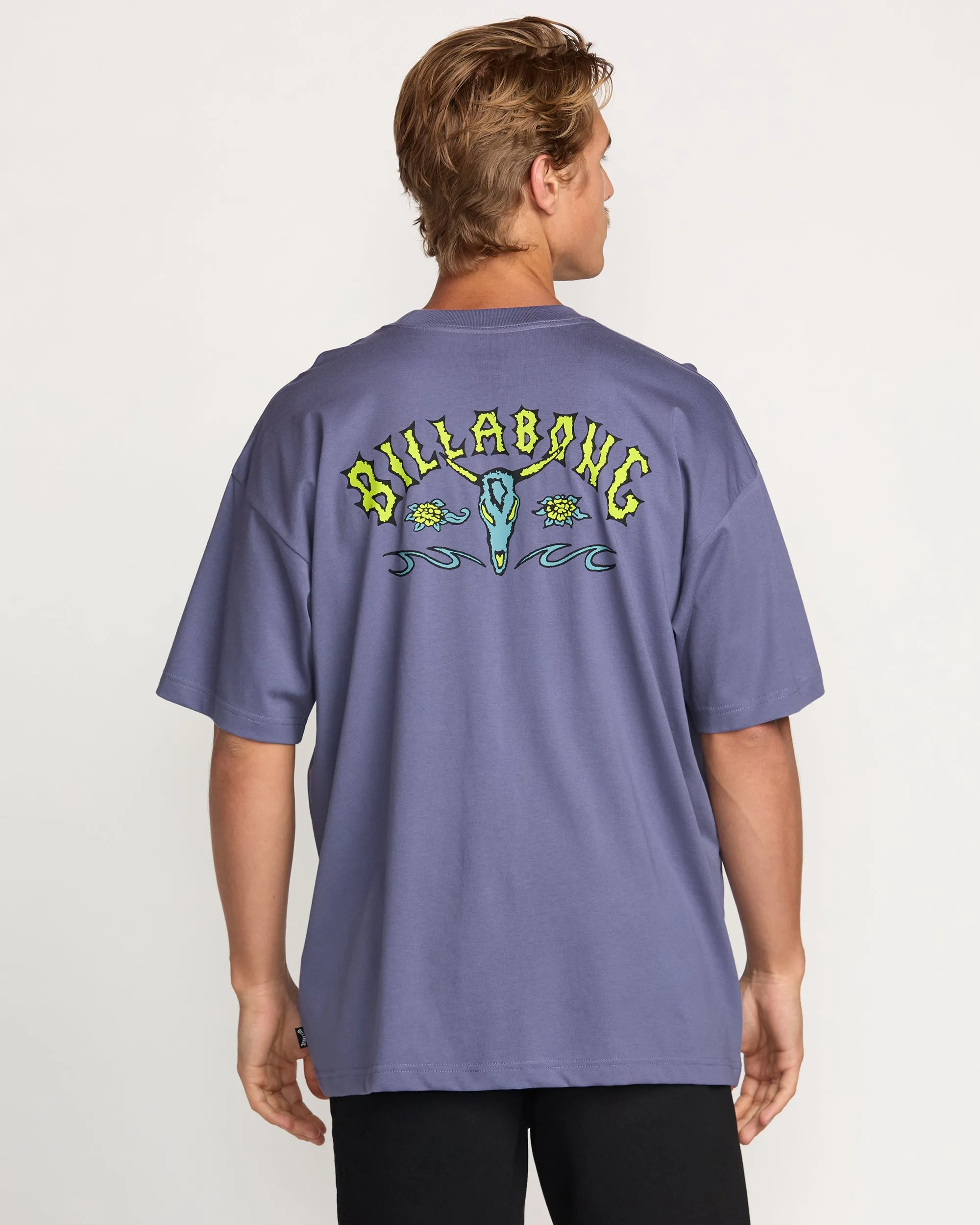 Raging Bull Regular Tee - Lavender Billabong