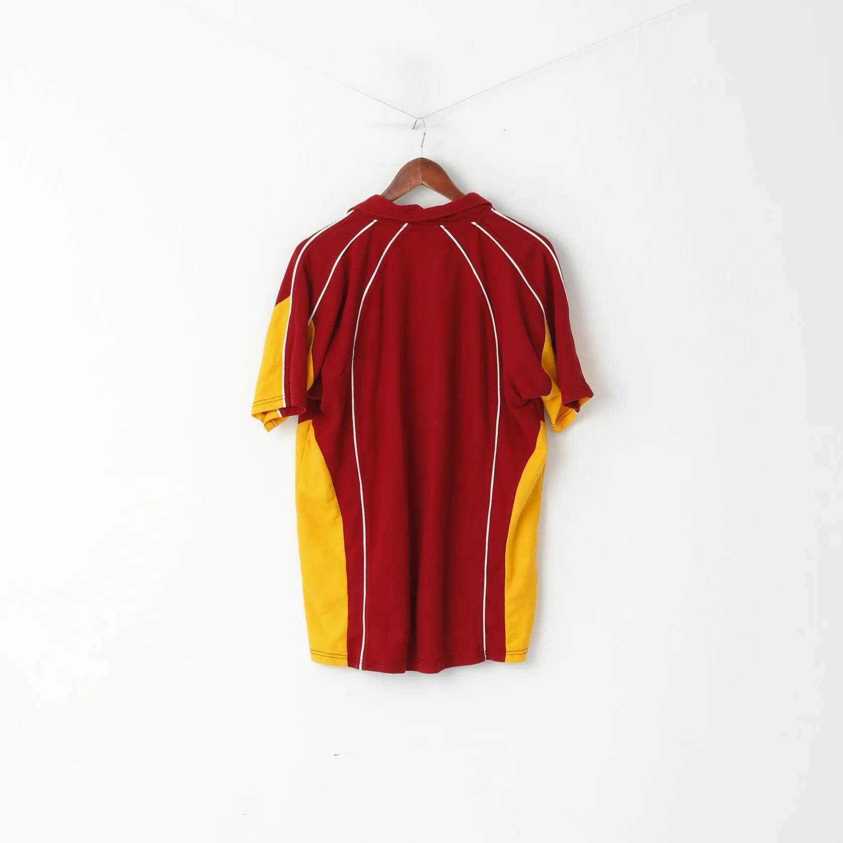 Raging Bull Sportswear Men XL Polo Shirt Maroon Cotton  Seaton Rangers ARLFC Top