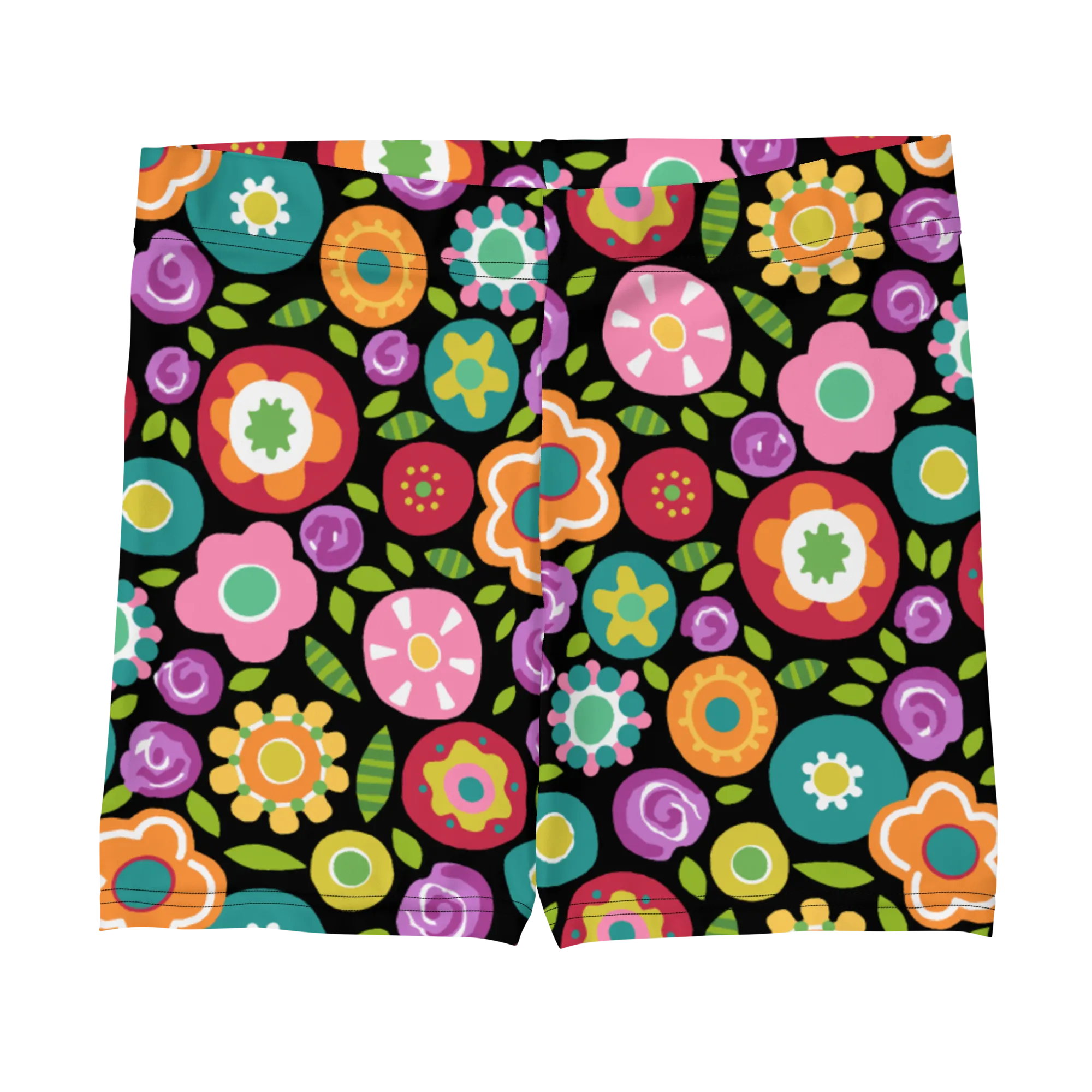 Rainbow Floral Shorts