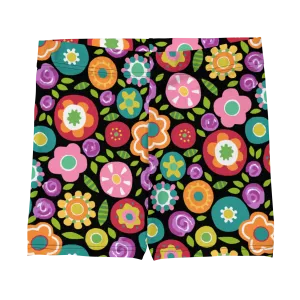 Rainbow Floral Shorts
