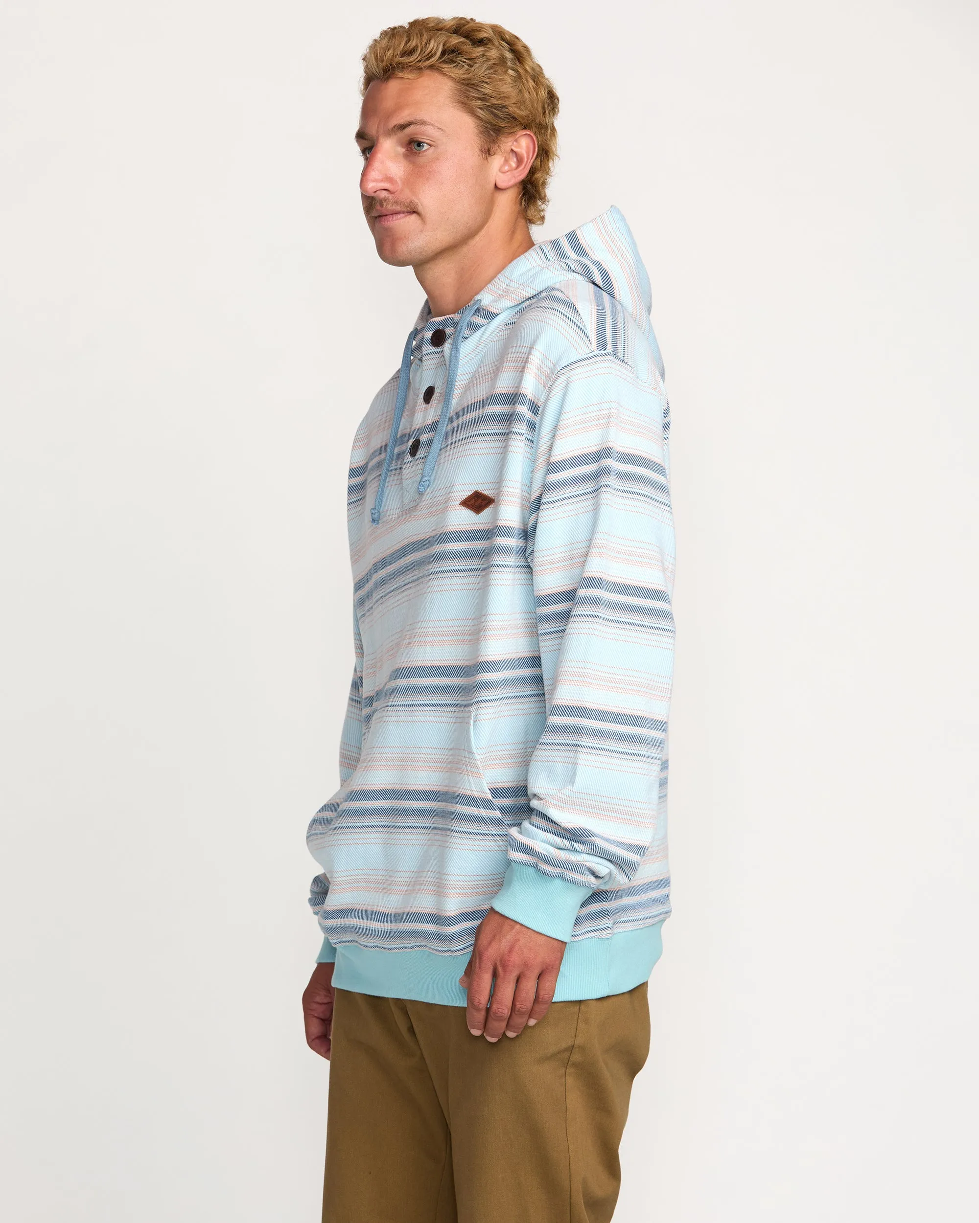 Rancho Pullover Sweatshirt - Ash Blue Billabong