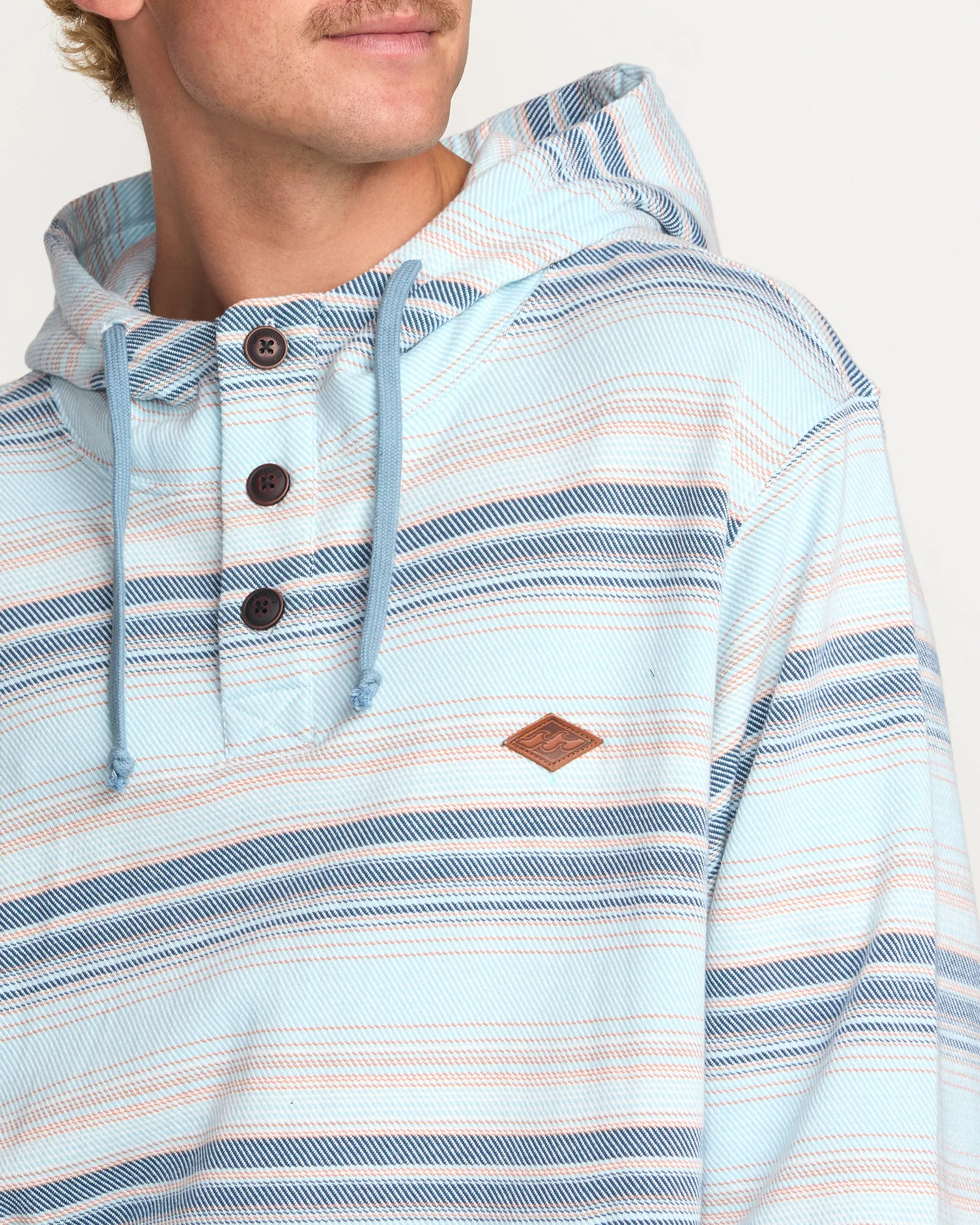Rancho Pullover Sweatshirt - Ash Blue Billabong