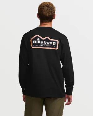 Range A/Div Long Sleeve Tee - Black Billabong