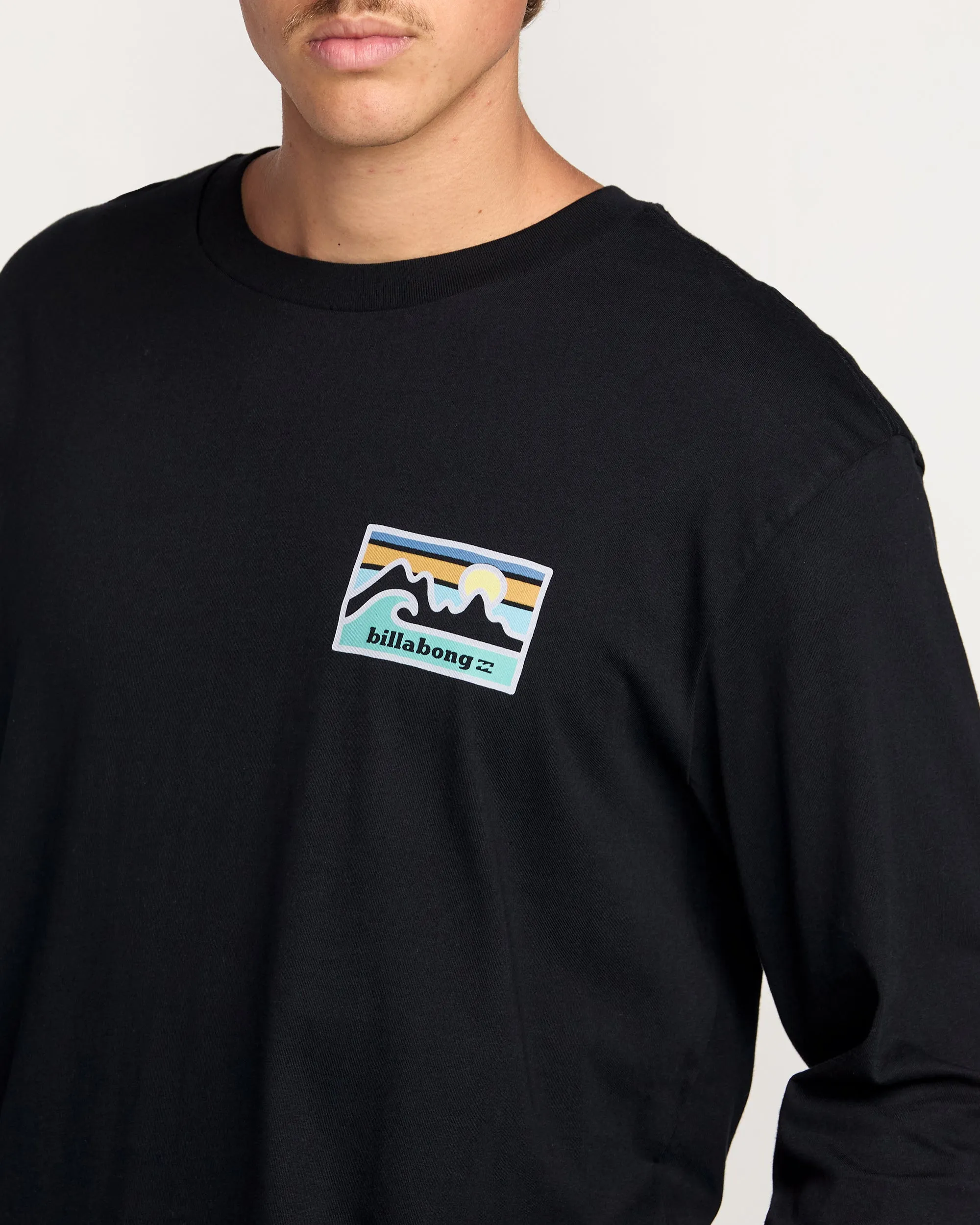 Range A/Div Long Sleeve Tee - Black Billabong