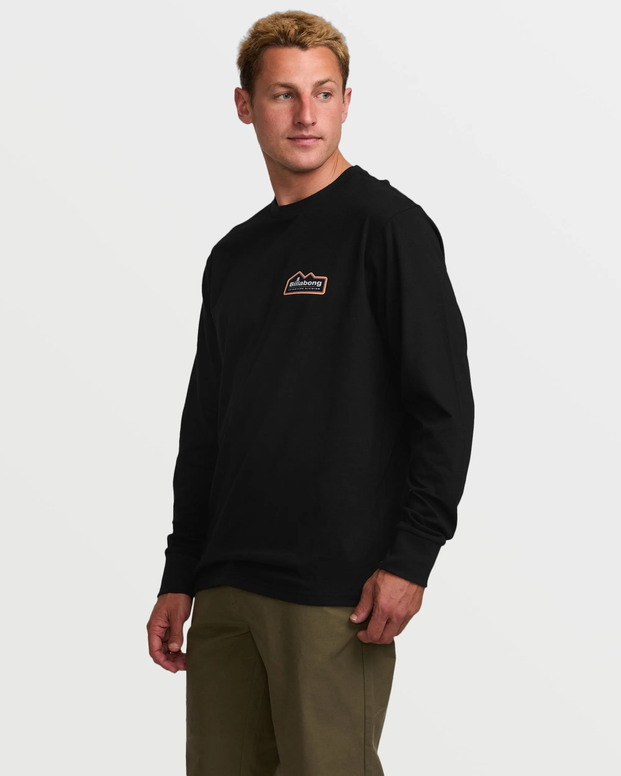 Range A/Div Long Sleeve Tee - Black Billabong