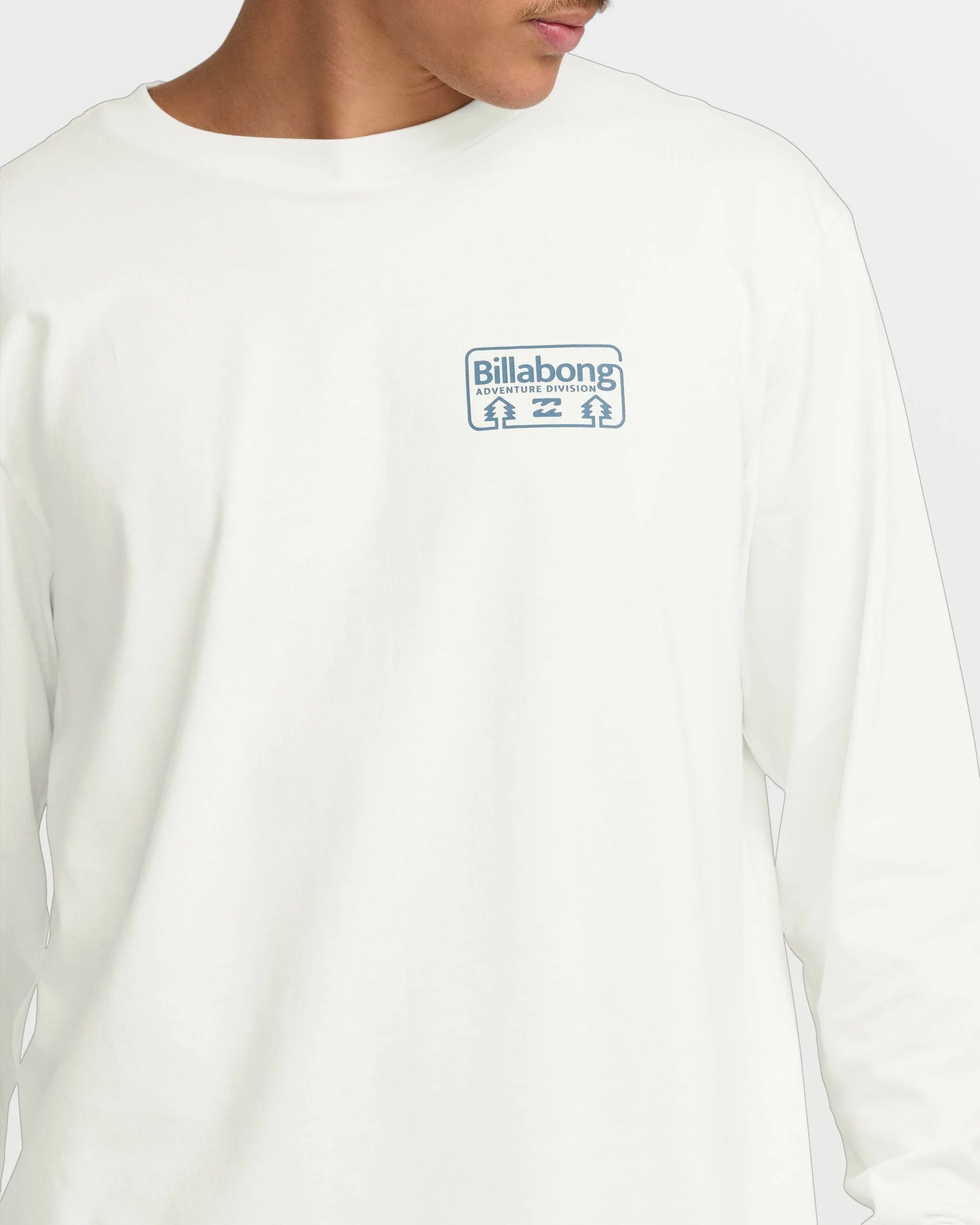 Range A/Div Long Sleeve Tee - Off White Billabong