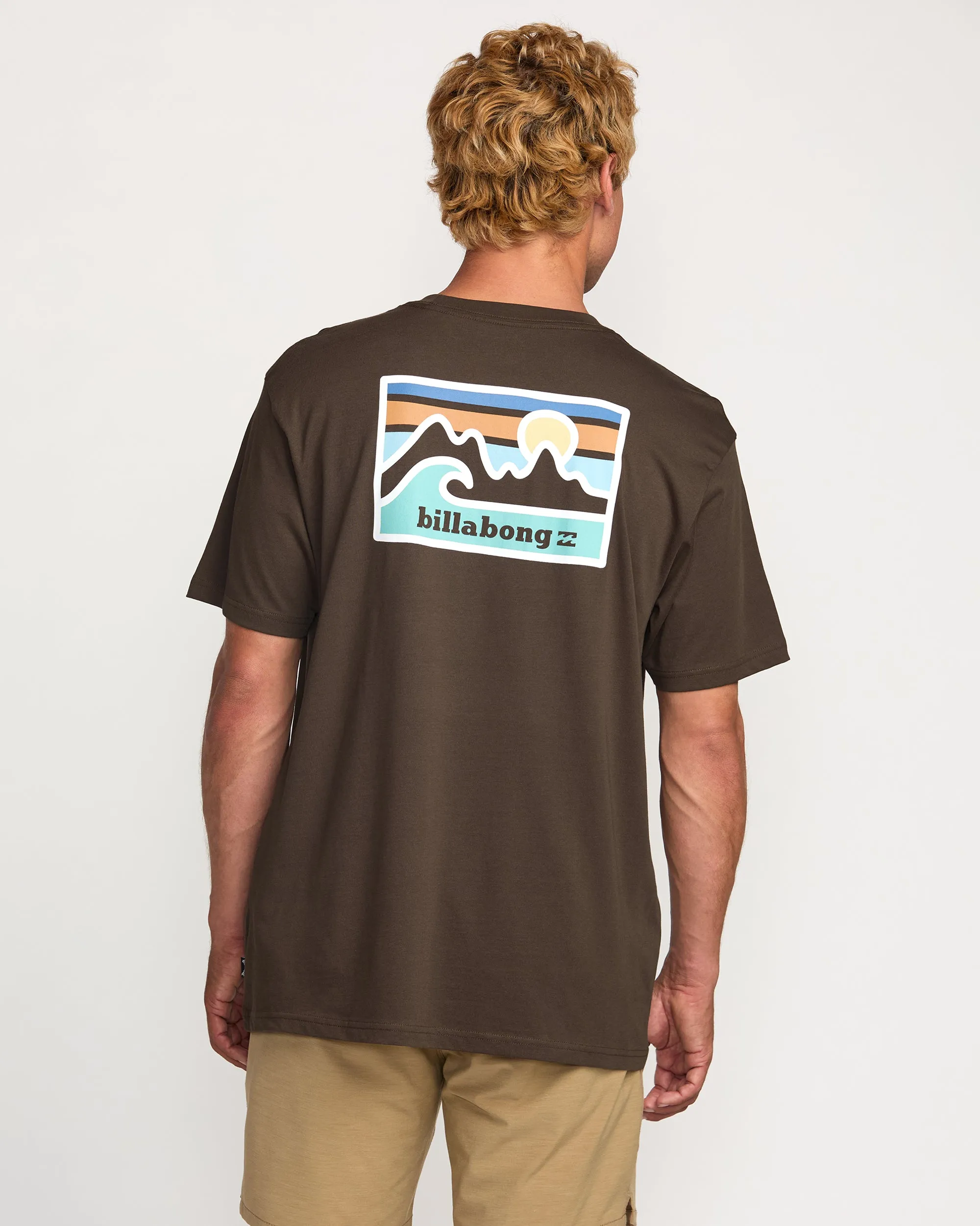 Range A/Div Tee - Chocolate Billabong
